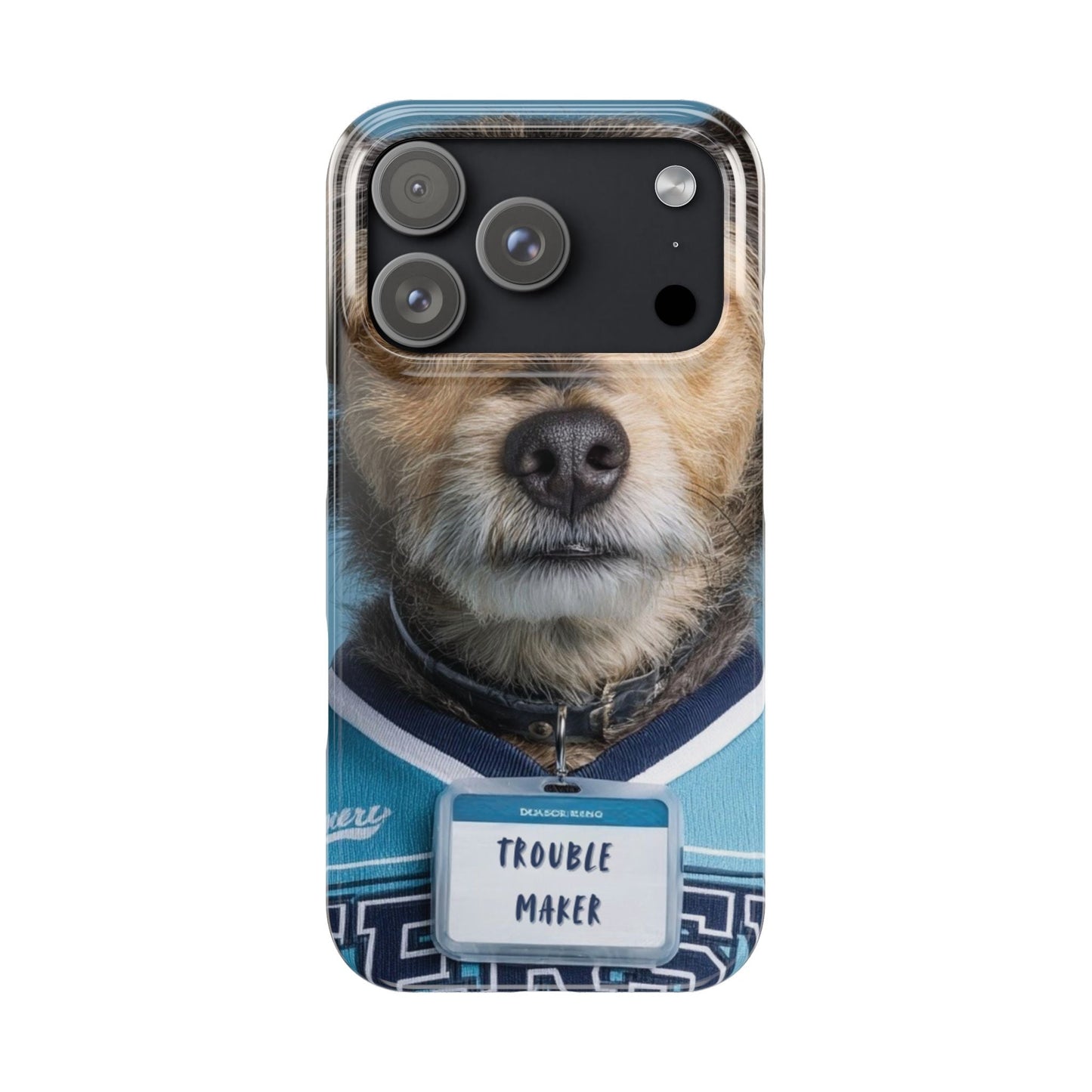 Personalized Pet Phone Case - Team Jersey Department | Upload Your Pet Photo & Name