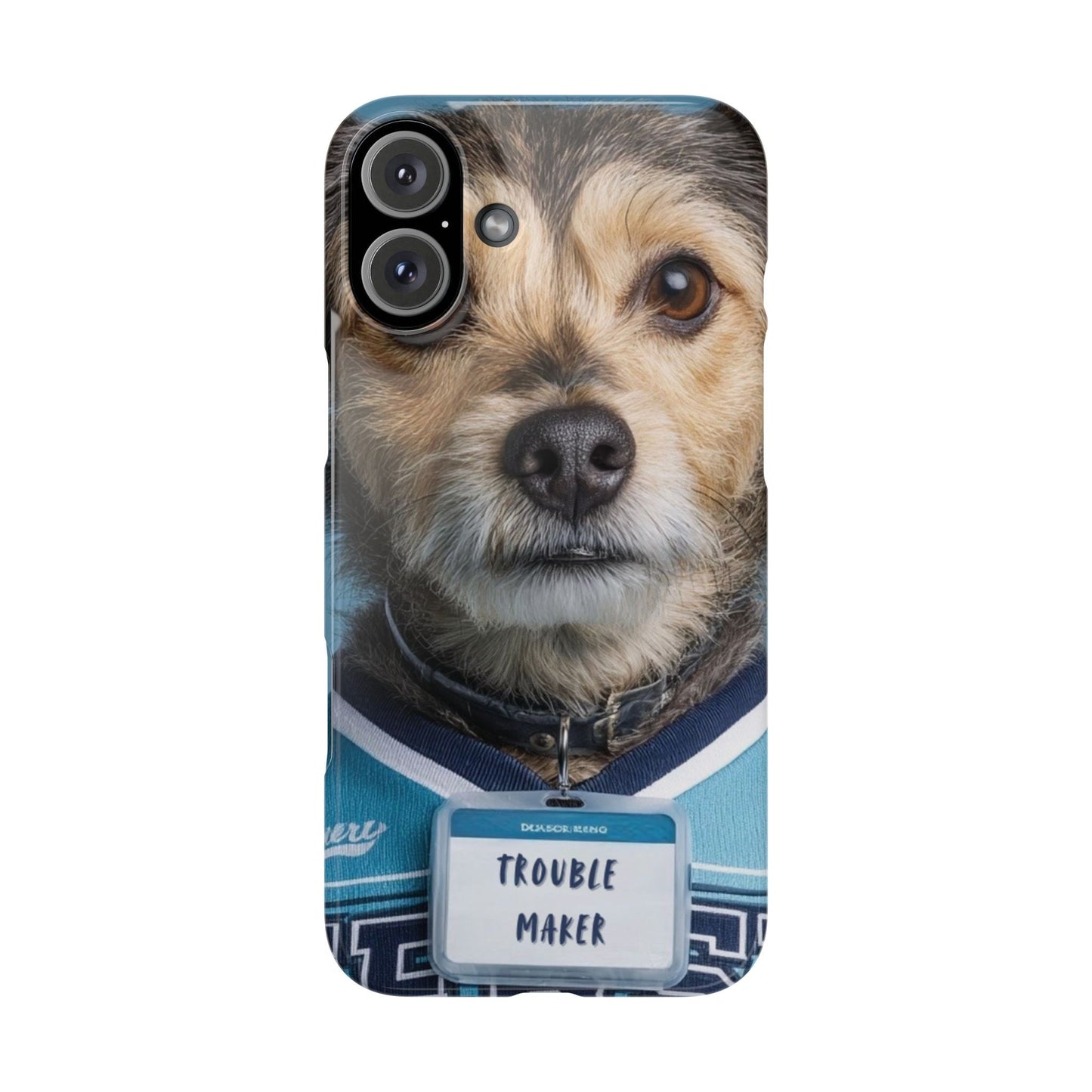 Personalized Pet Phone Case - Team Jersey Department | Upload Your Pet Photo & Name