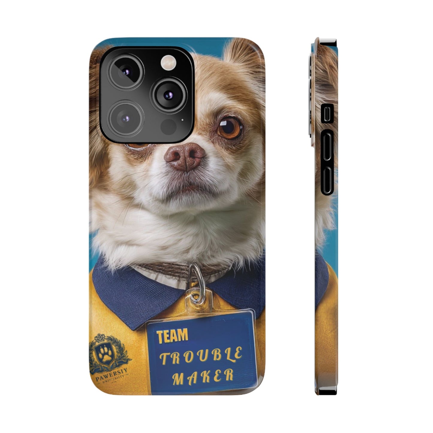 Personalized Pet Phone Case - Team Jersey Department | Upload Your Pet Photo & Name