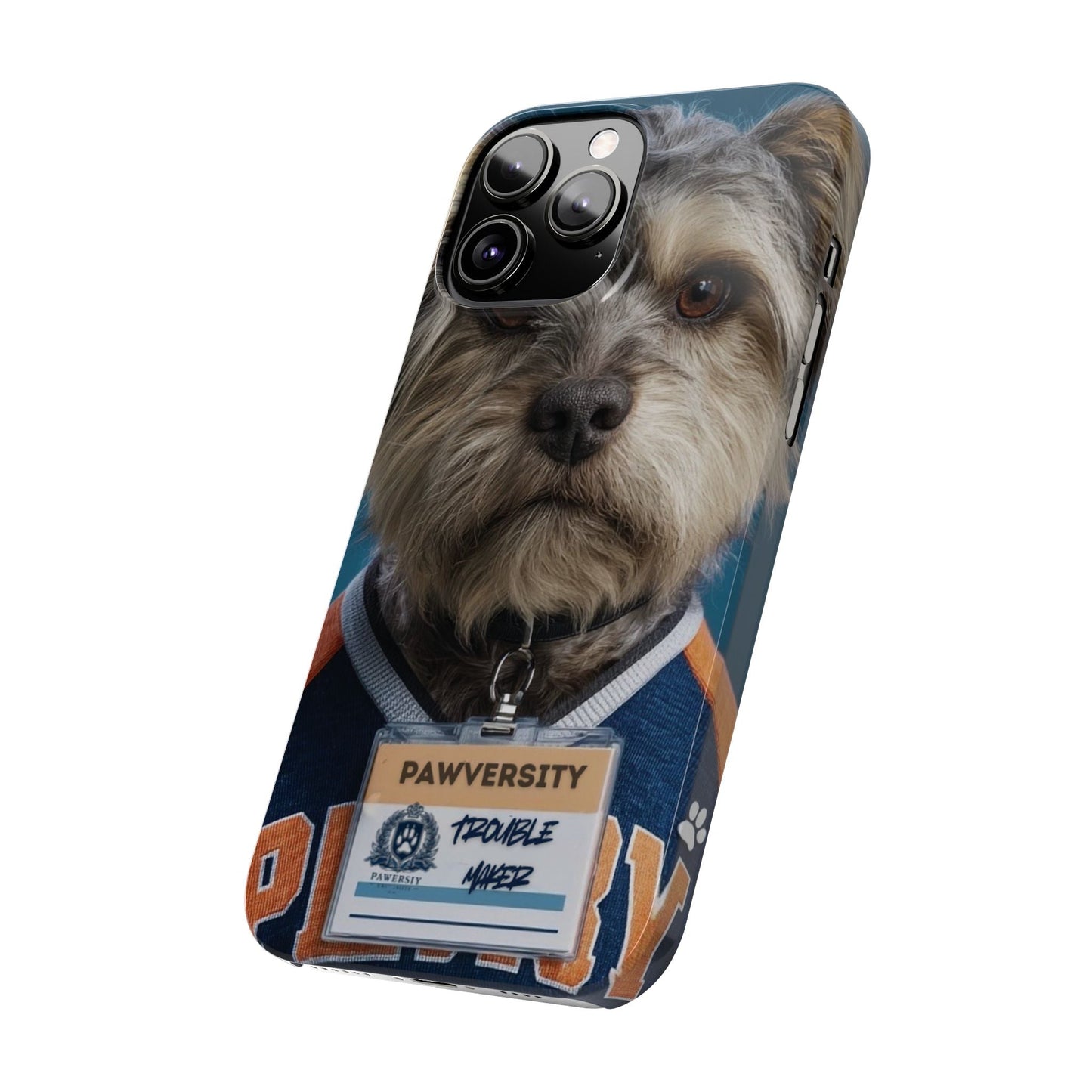 Personalized Pet Phone Case - Team Jersey Department | Upload Your Pet Photo & Name