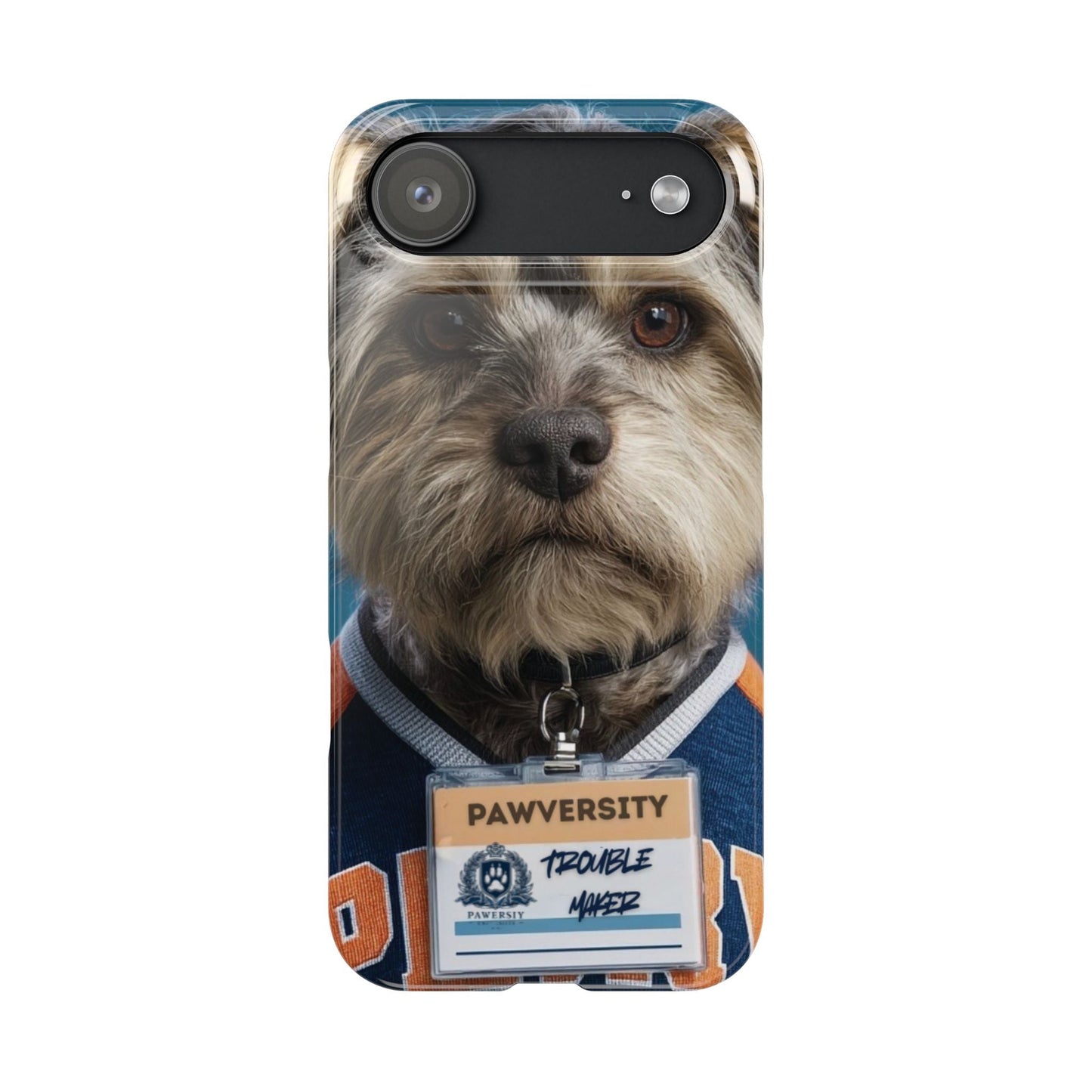 Personalized Pet Phone Case - Team Jersey Department | Upload Your Pet Photo & Name