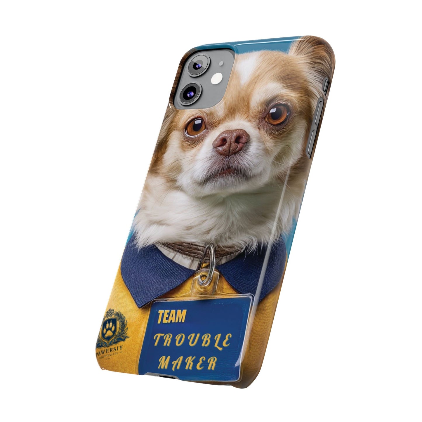 Personalized Pet Phone Case - Team Jersey Department | Upload Your Pet Photo & Name