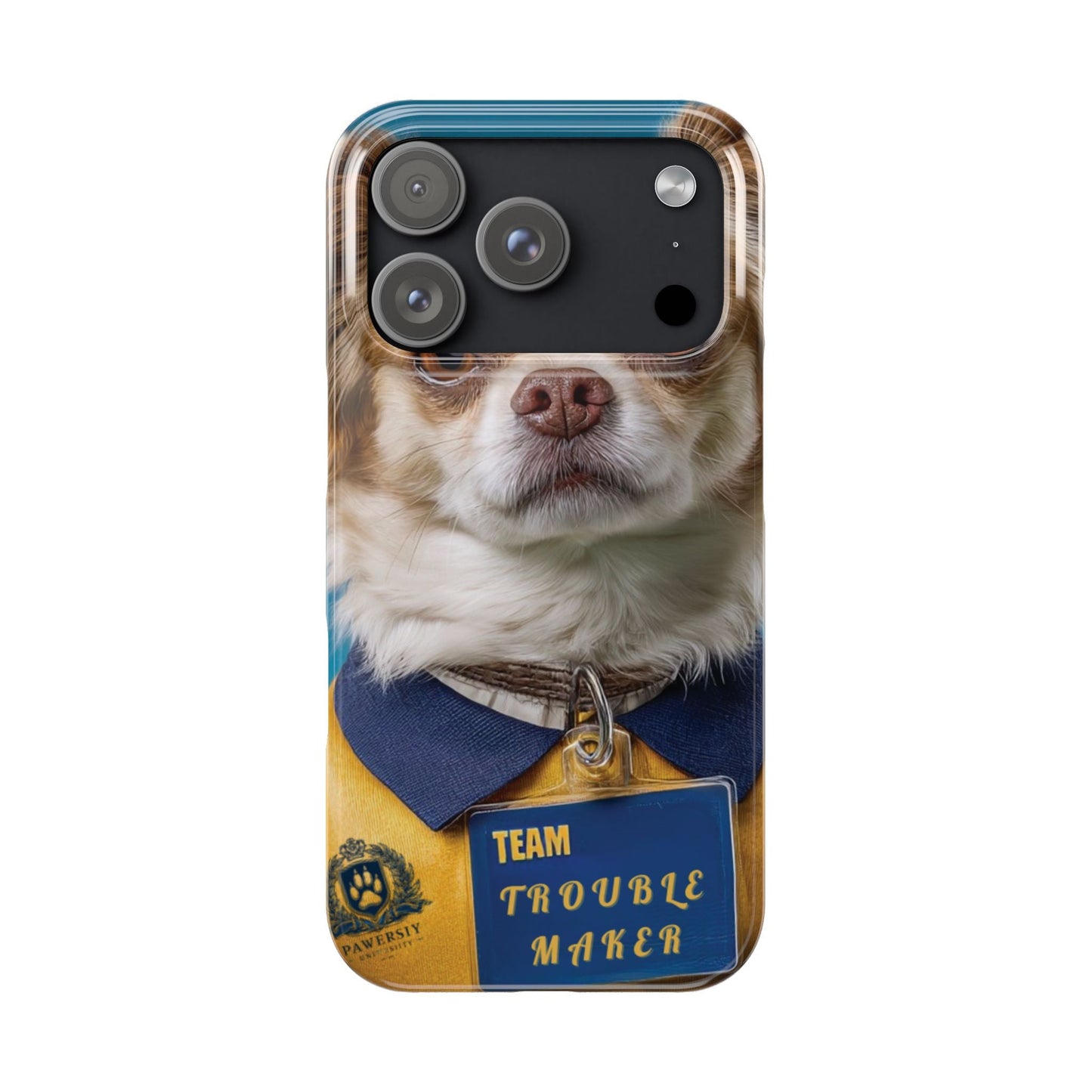 Personalized Pet Phone Case - Team Jersey Department | Upload Your Pet Photo & Name
