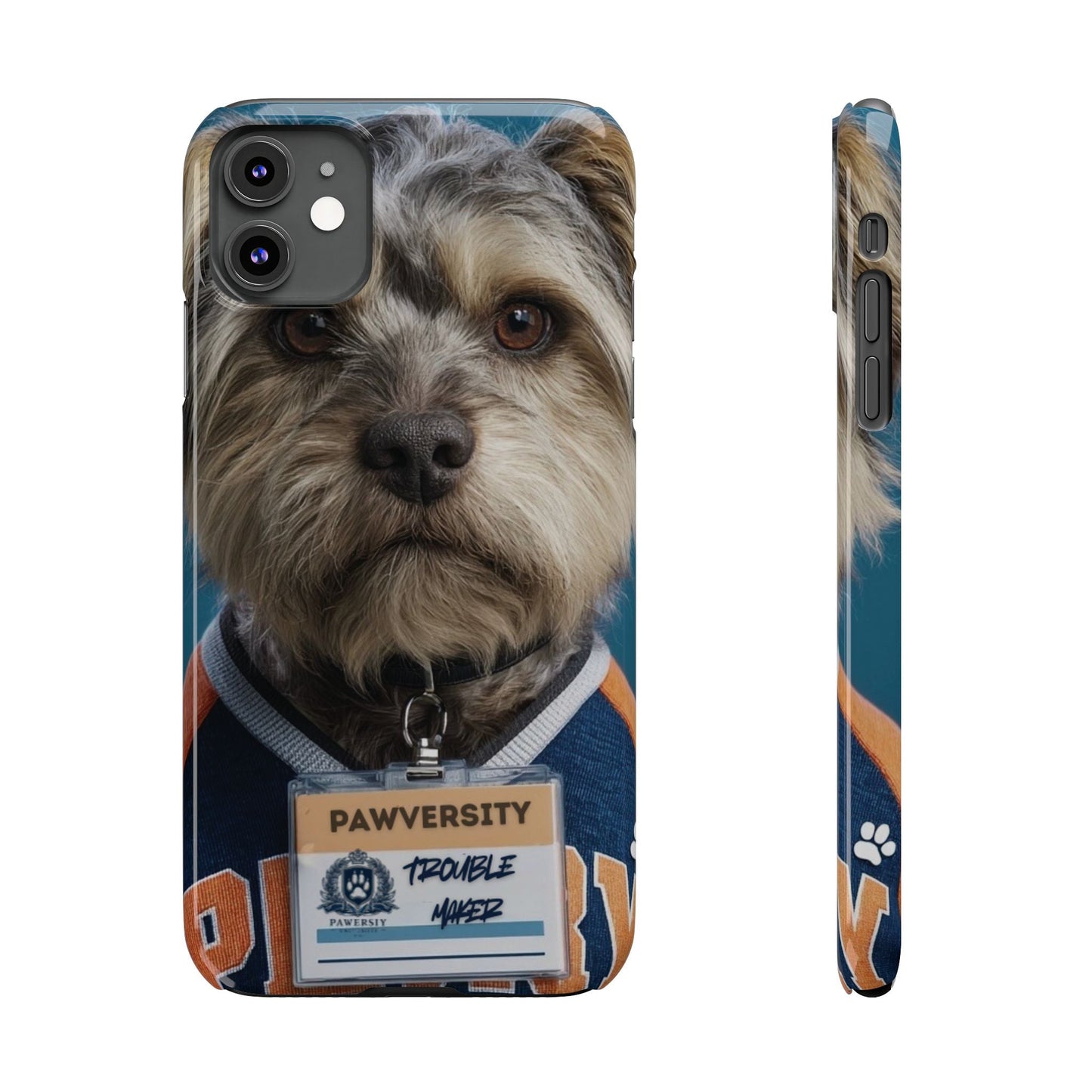Personalized Pet Phone Case - Team Jersey Department | Upload Your Pet Photo & Name