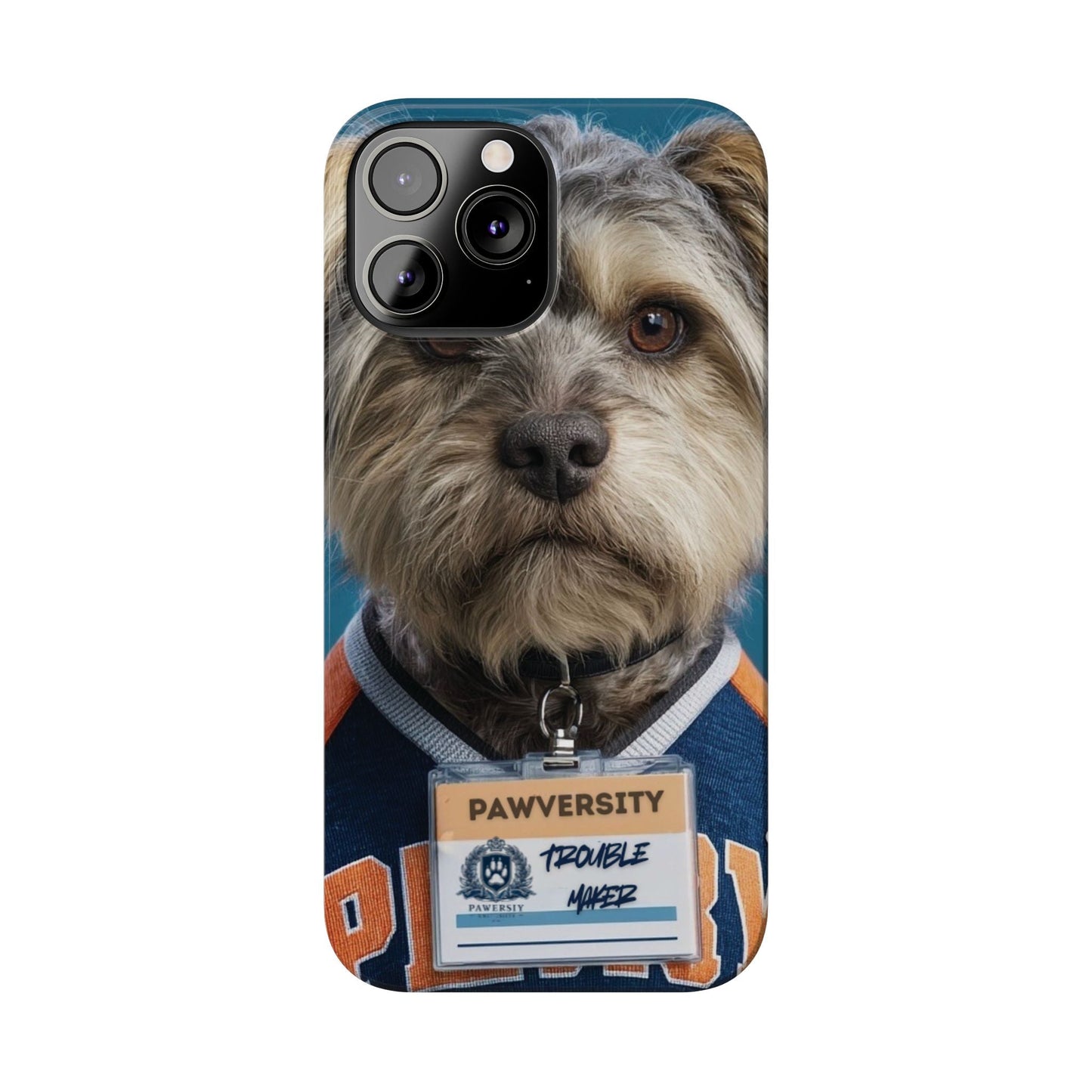 Personalized Pet Phone Case - Team Jersey Department | Upload Your Pet Photo & Name