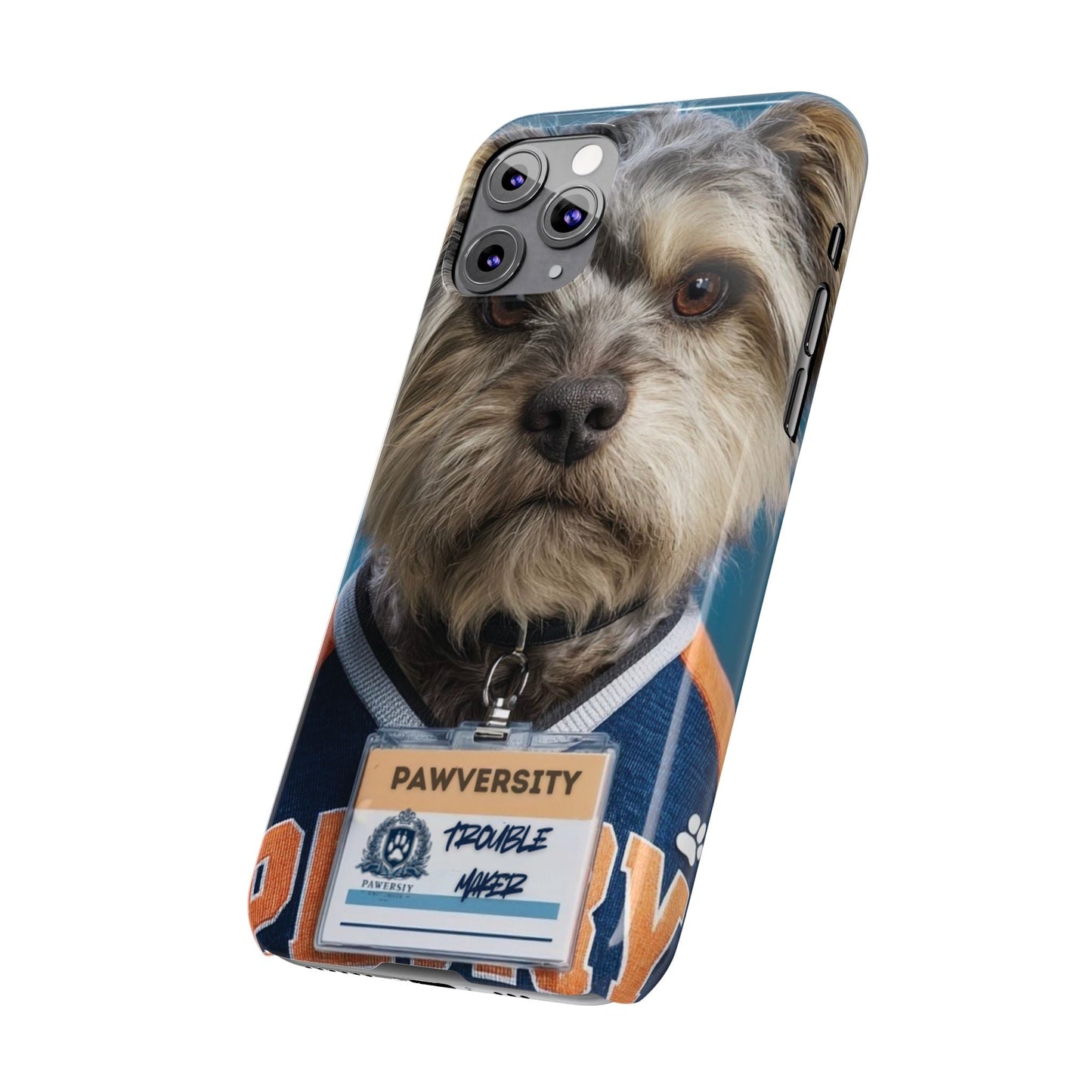 Personalized Pet Phone Case - Team Jersey Department | Upload Your Pet Photo & Name