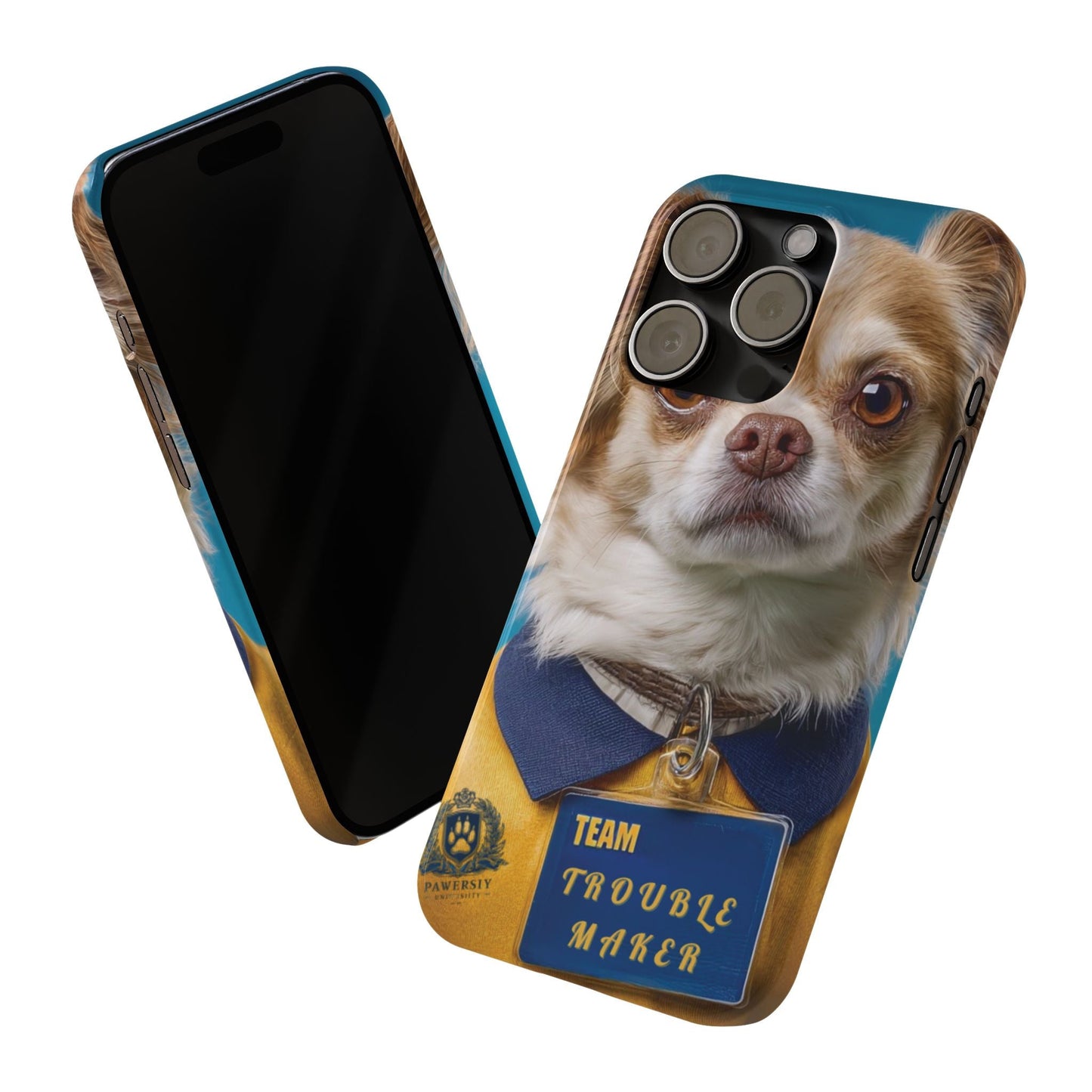 Personalized Pet Phone Case - Team Jersey Department | Upload Your Pet Photo & Name