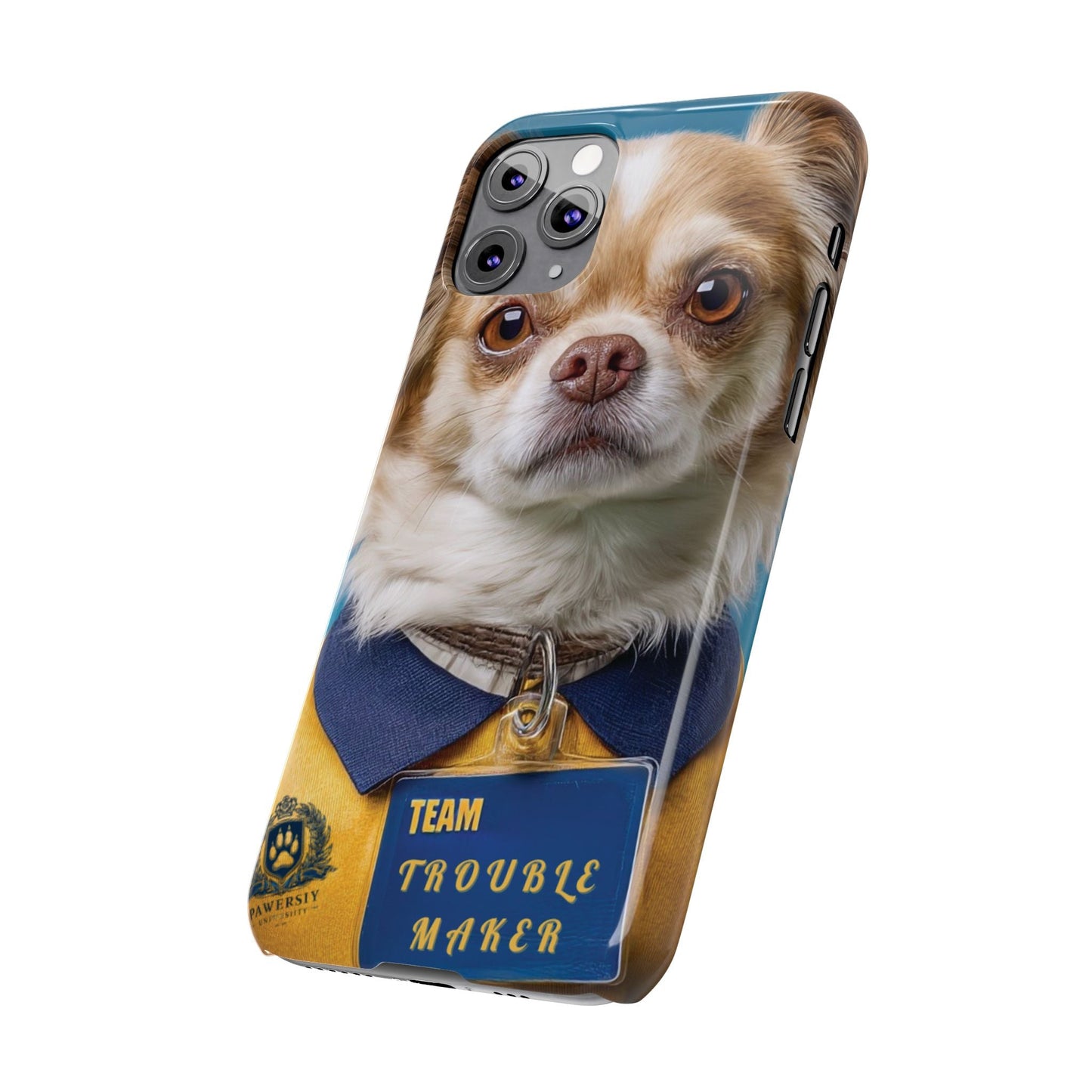 Personalized Pet Phone Case - Team Jersey Department | Upload Your Pet Photo & Name