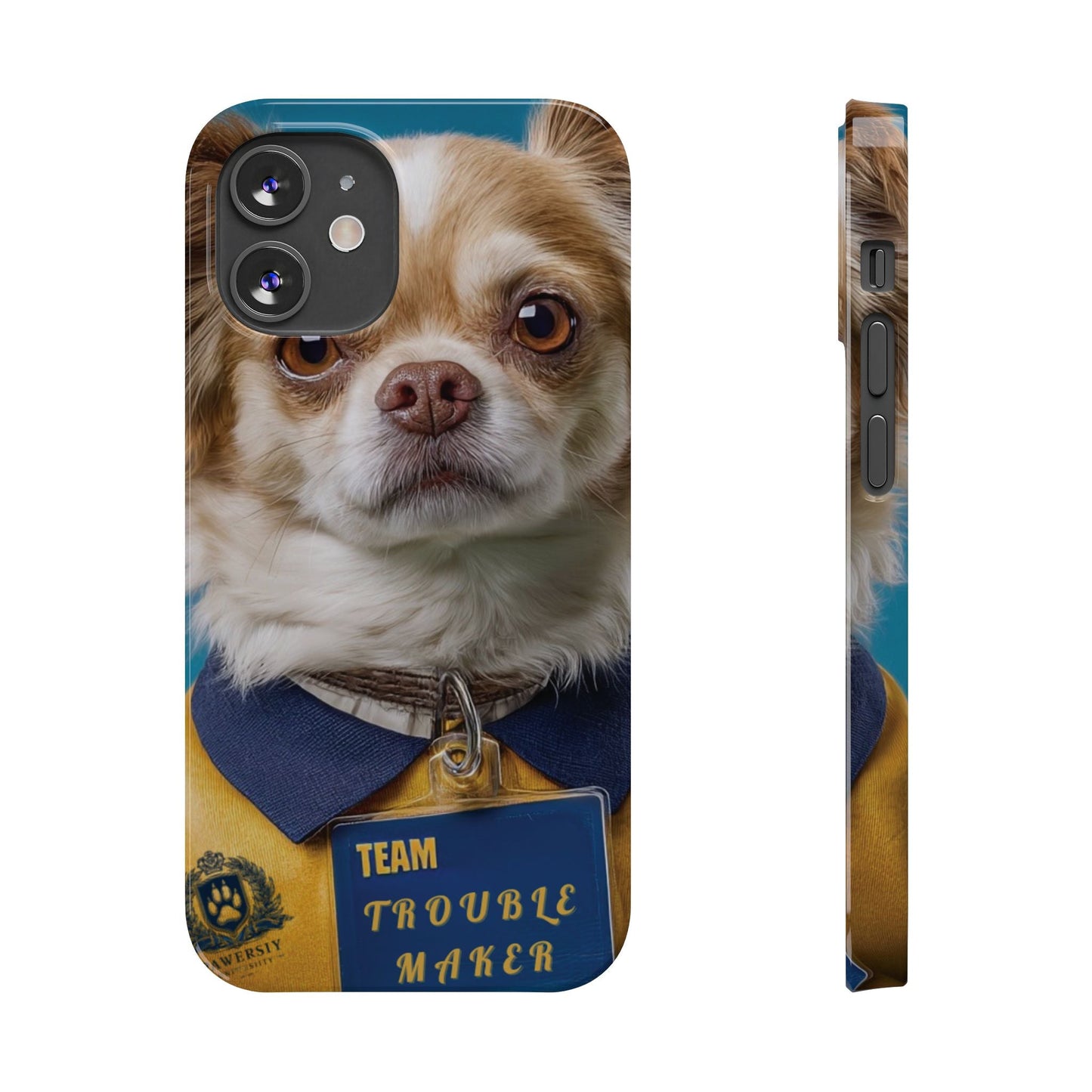 Personalized Pet Phone Case - Team Jersey Department | Upload Your Pet Photo & Name