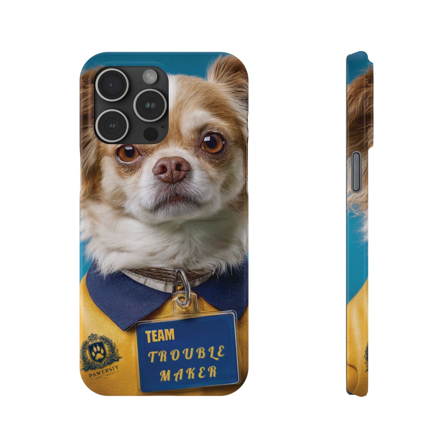 Personalized Pet Phone Case - Team Jersey Department | Upload Your Pet Photo & Name
