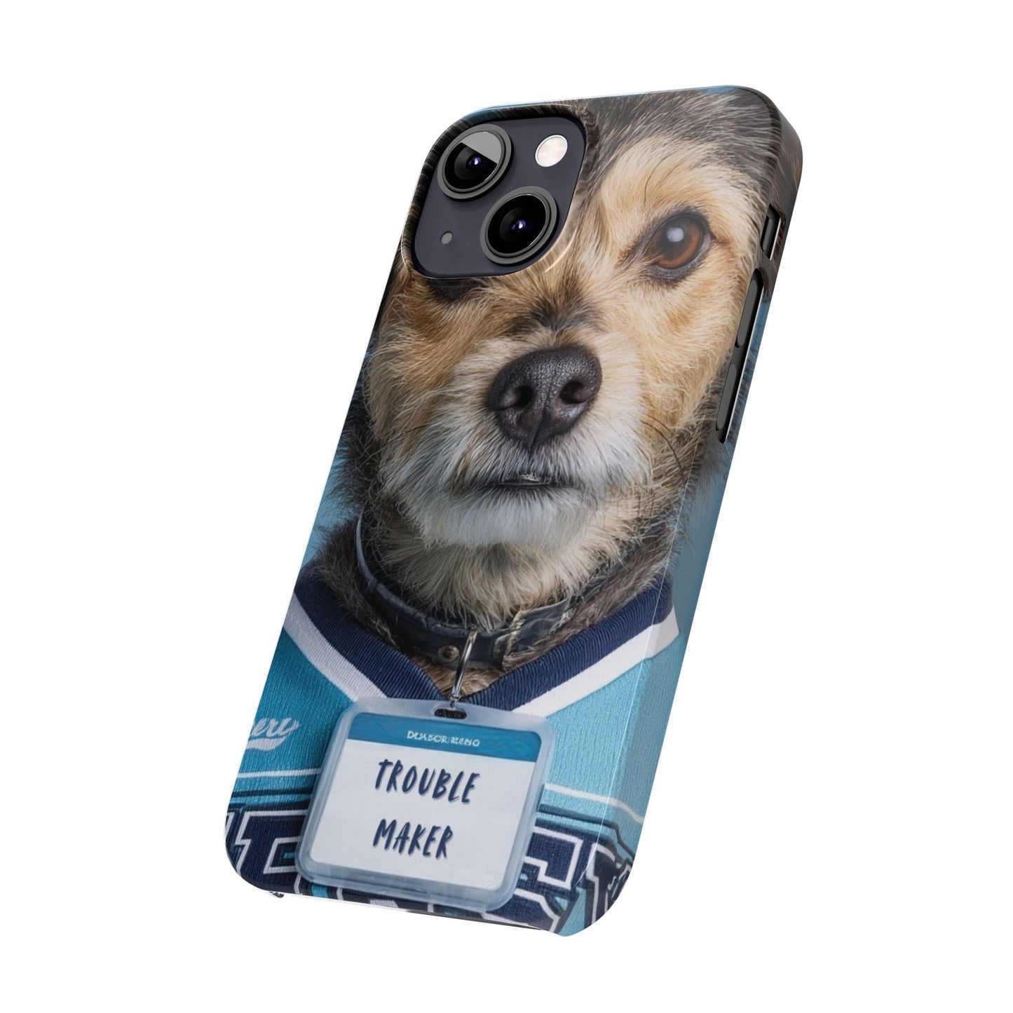 Personalized Pet Phone Case - Team Jersey Department | Upload Your Pet Photo & Name