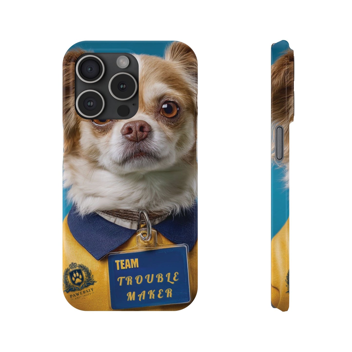 Personalized Pet Phone Case - Team Jersey Department | Upload Your Pet Photo & Name