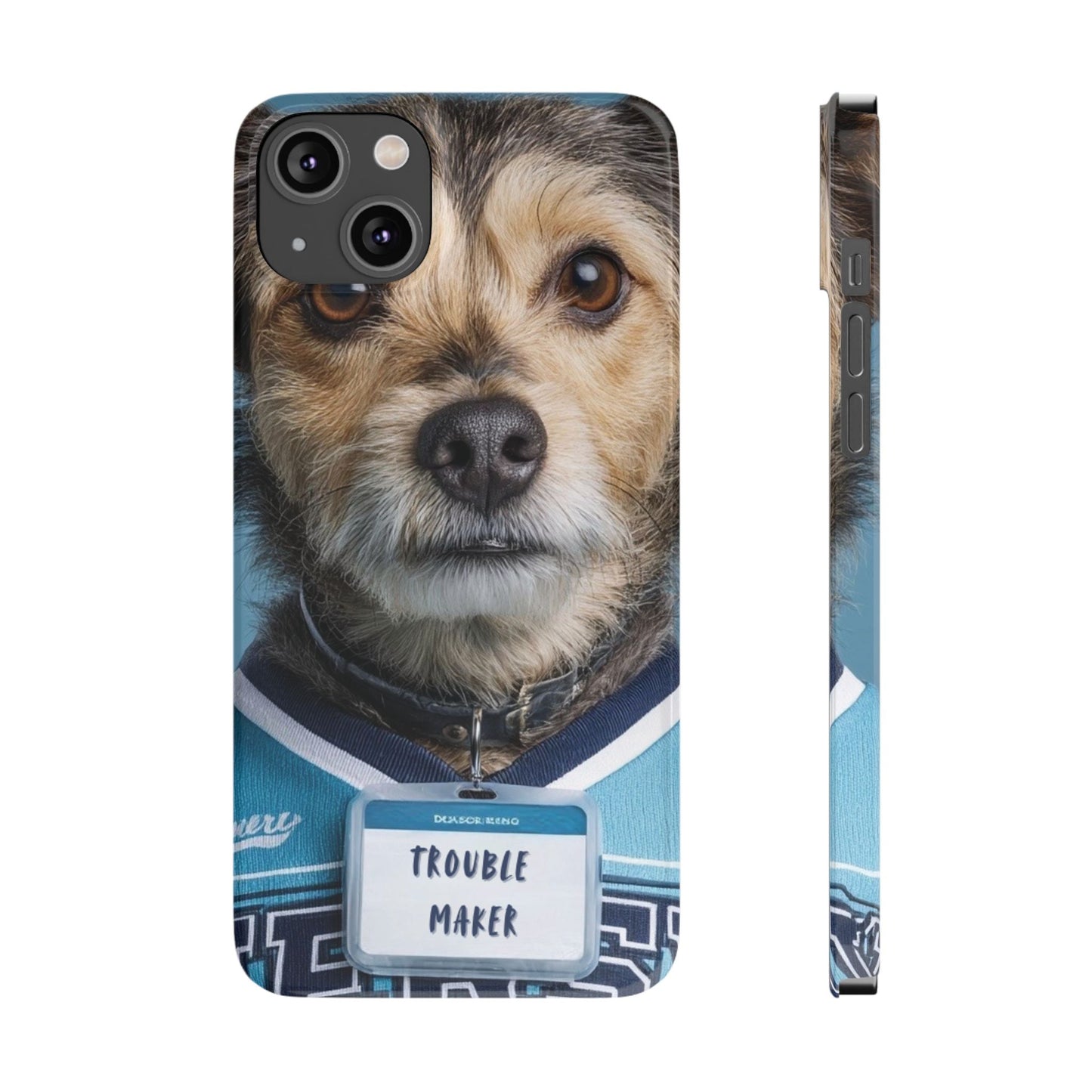 Personalized Pet Phone Case - Team Jersey Department | Upload Your Pet Photo & Name