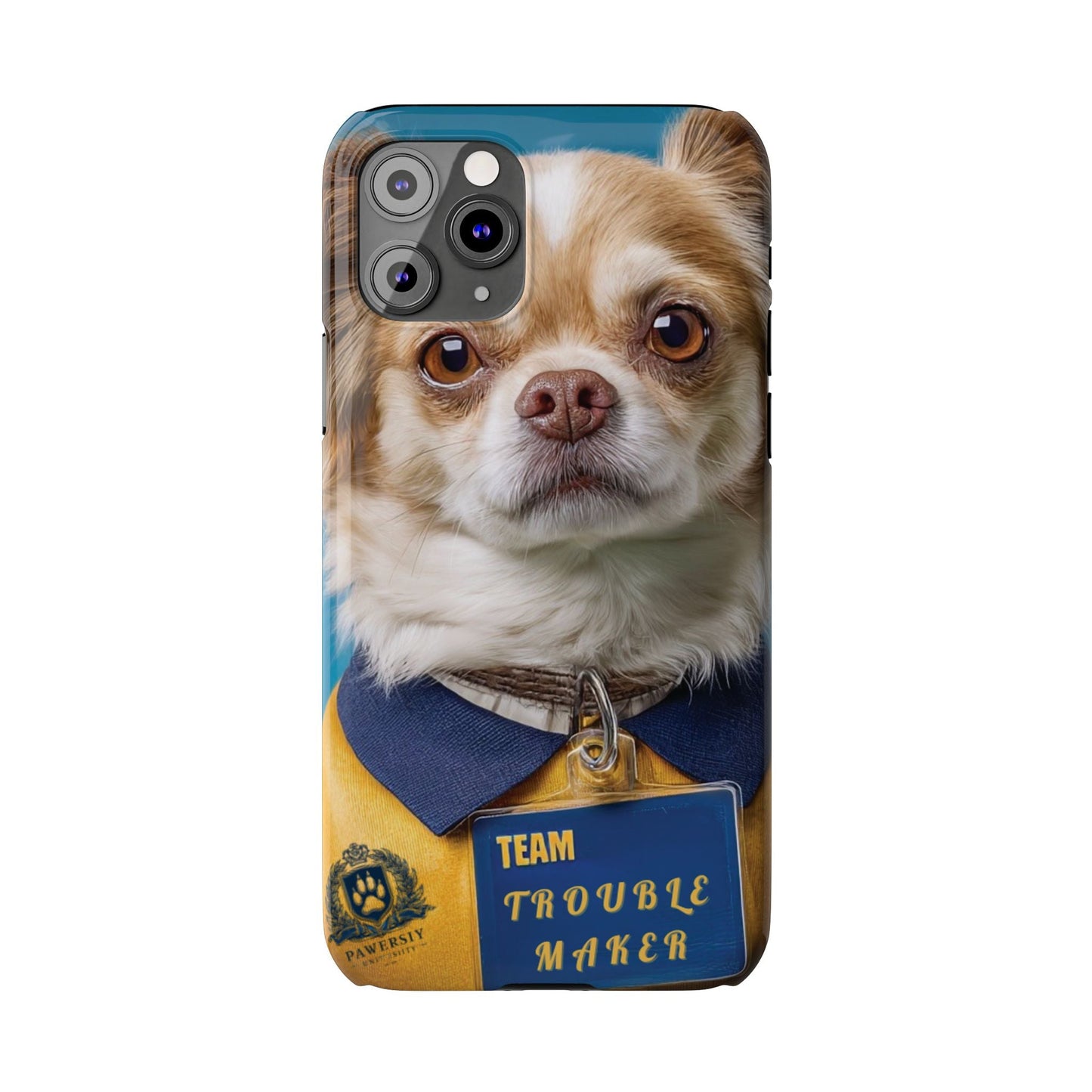 Personalized Pet Phone Case - Team Jersey Department | Upload Your Pet Photo & Name