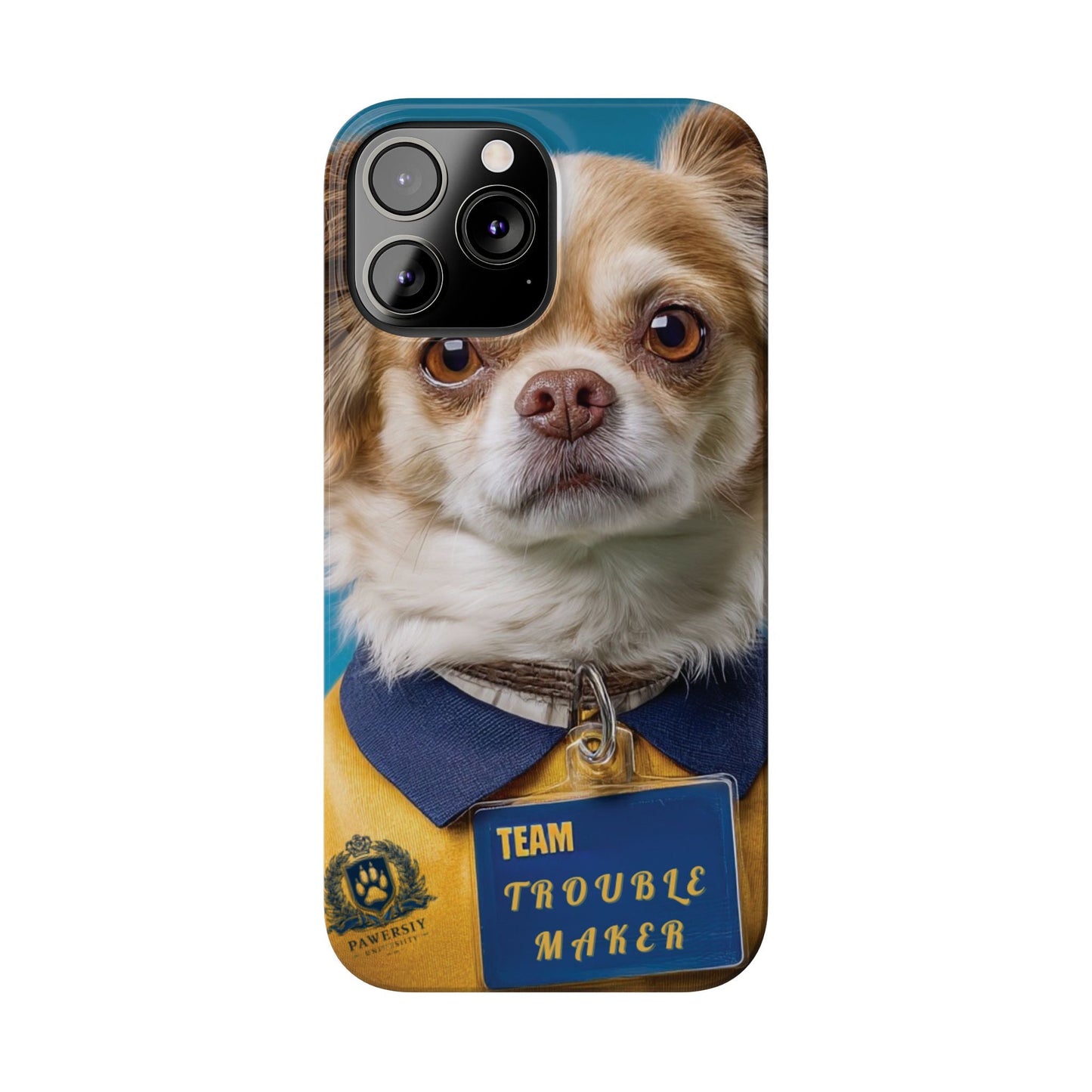 Personalized Pet Phone Case - Team Jersey Department | Upload Your Pet Photo & Name