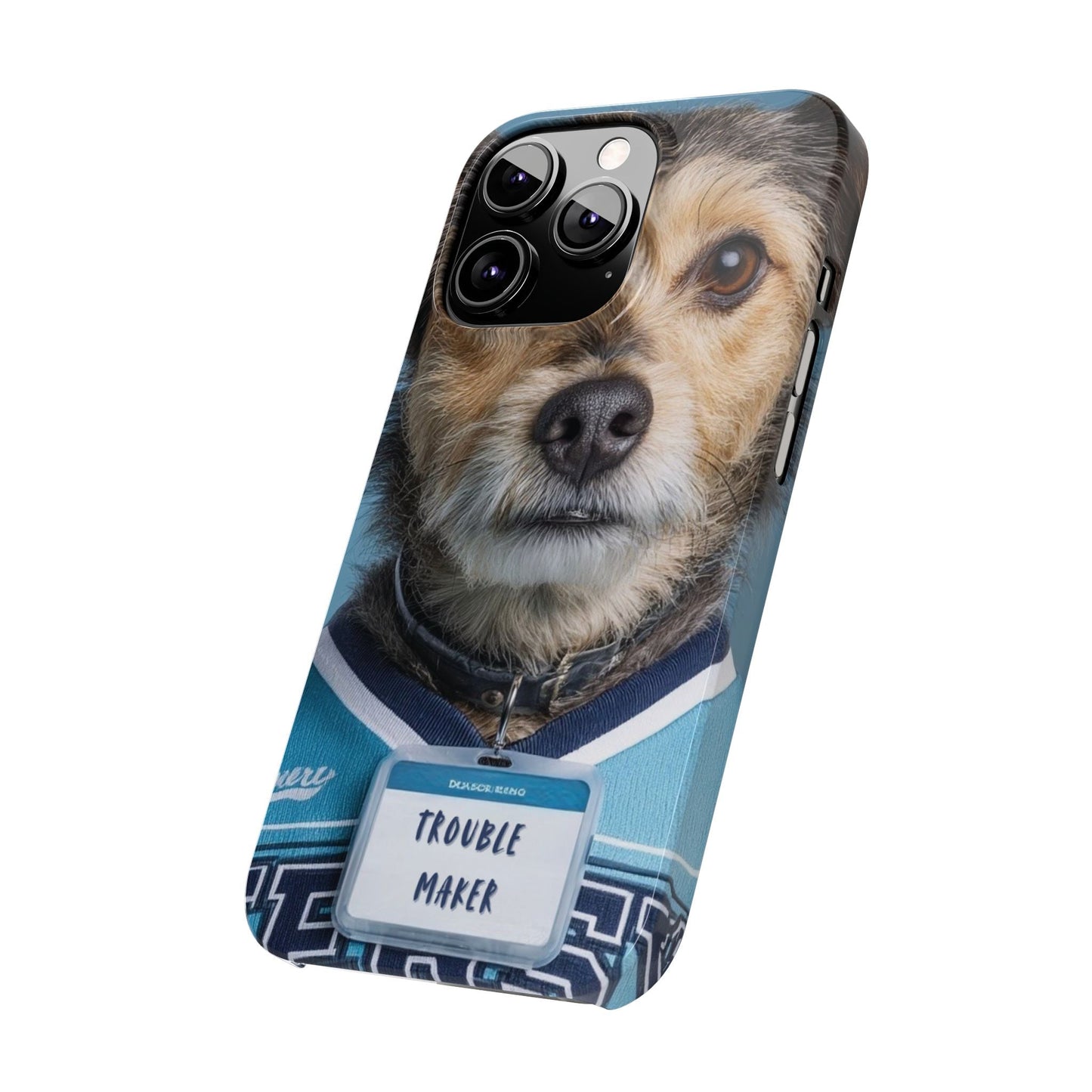 Personalized Pet Phone Case - Team Jersey Department | Upload Your Pet Photo & Name