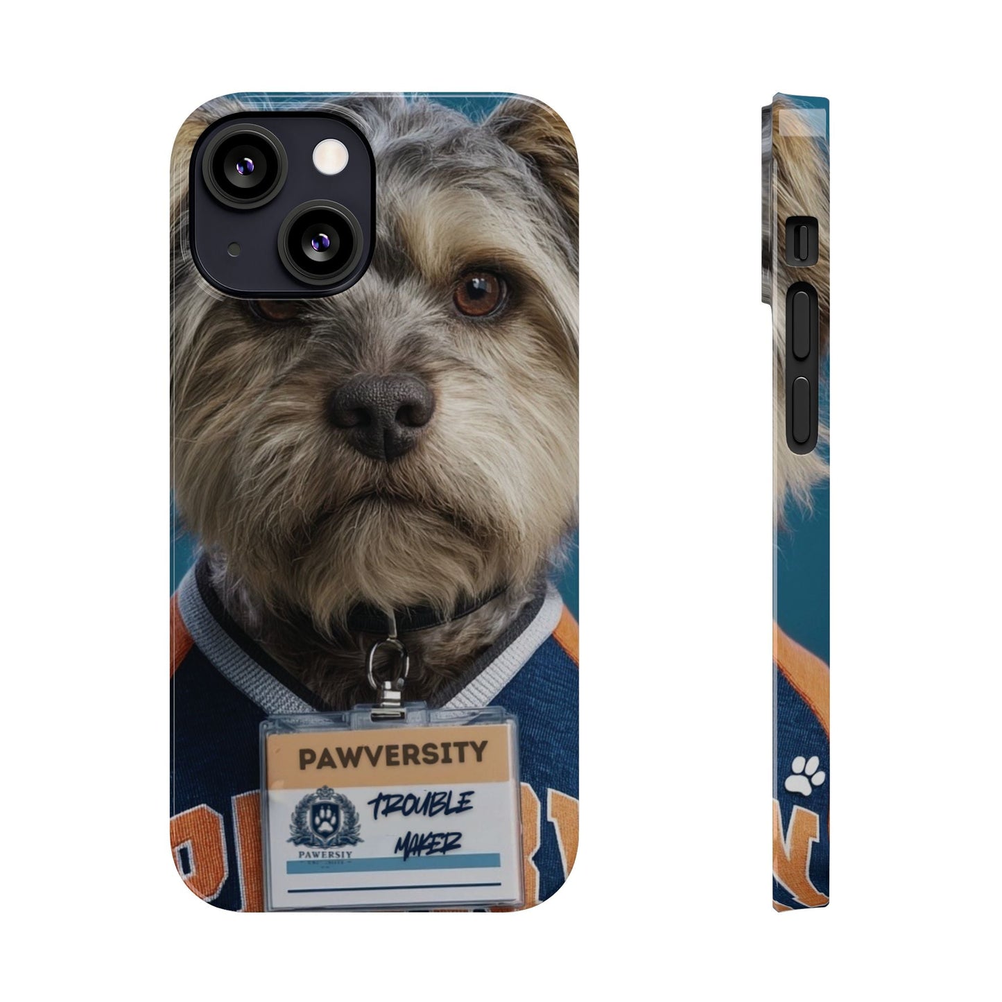 Personalized Pet Phone Case - Team Jersey Department | Upload Your Pet Photo & Name