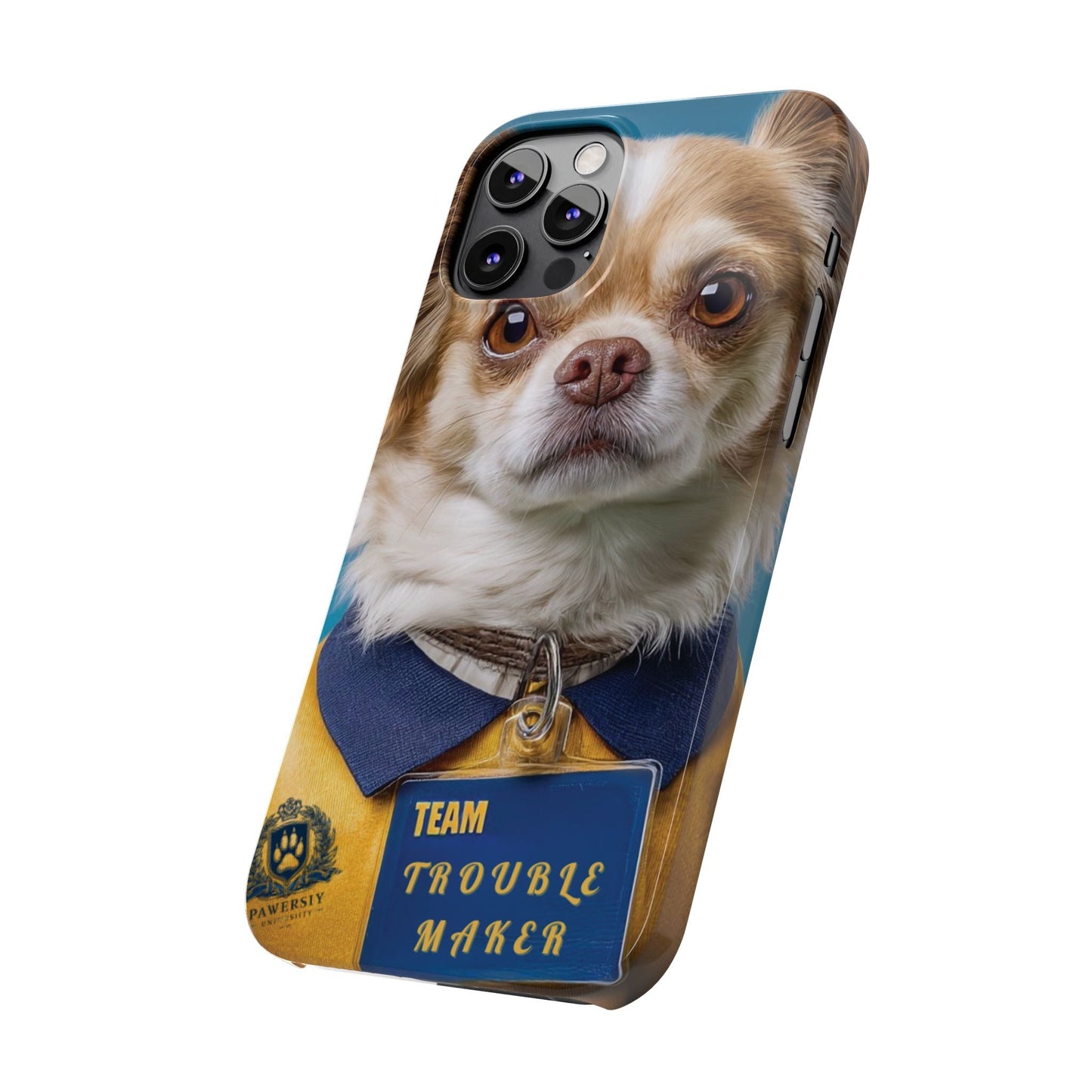 Personalized Pet Phone Case - Team Jersey Department | Upload Your Pet Photo & Name