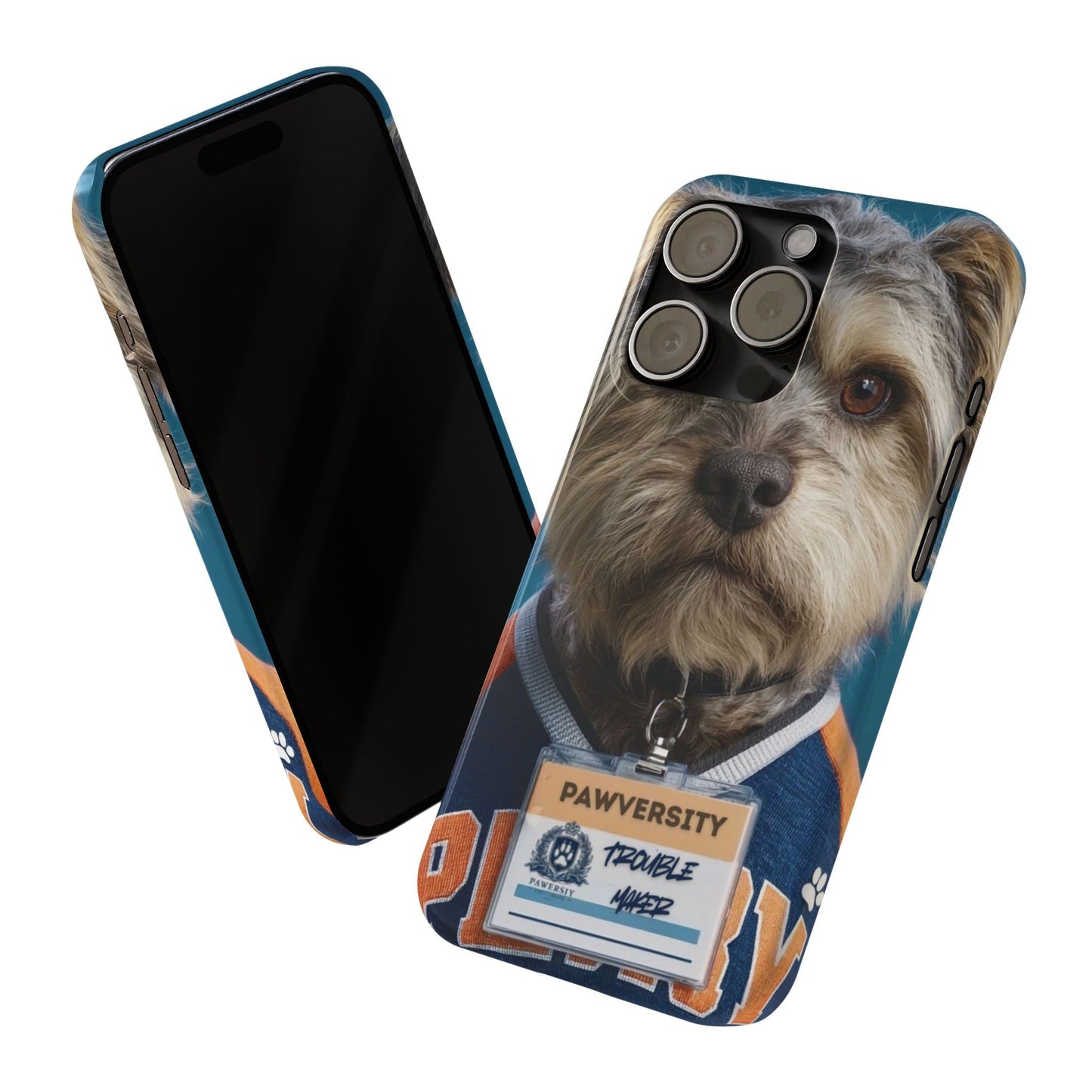Personalized Pet Phone Case - Team Jersey Department | Upload Your Pet Photo & Name