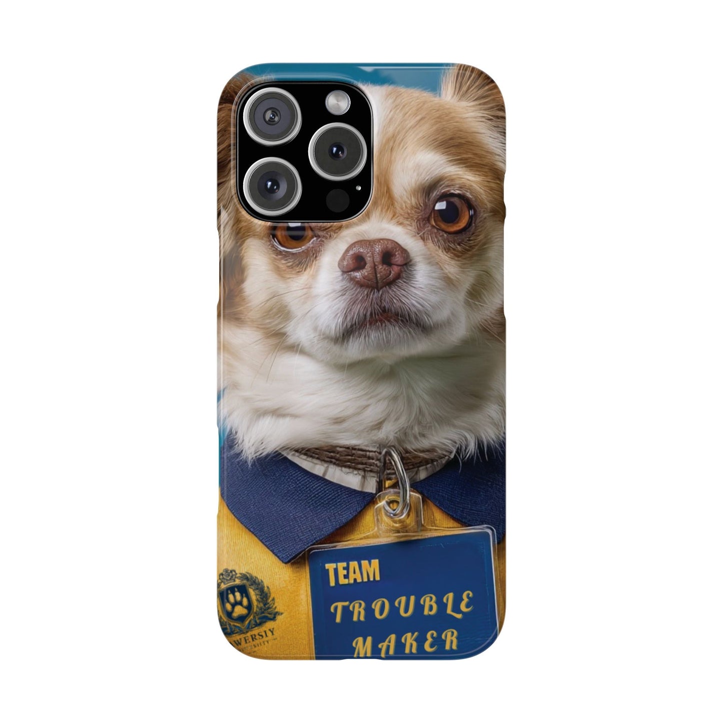 Personalized Pet Phone Case - Team Jersey Department | Upload Your Pet Photo & Name
