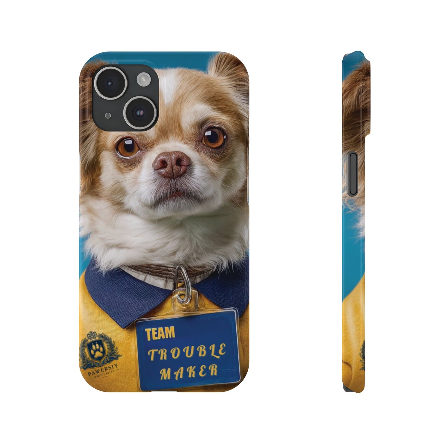 Personalized Pet Phone Case - Team Jersey Department | Upload Your Pet Photo & Name