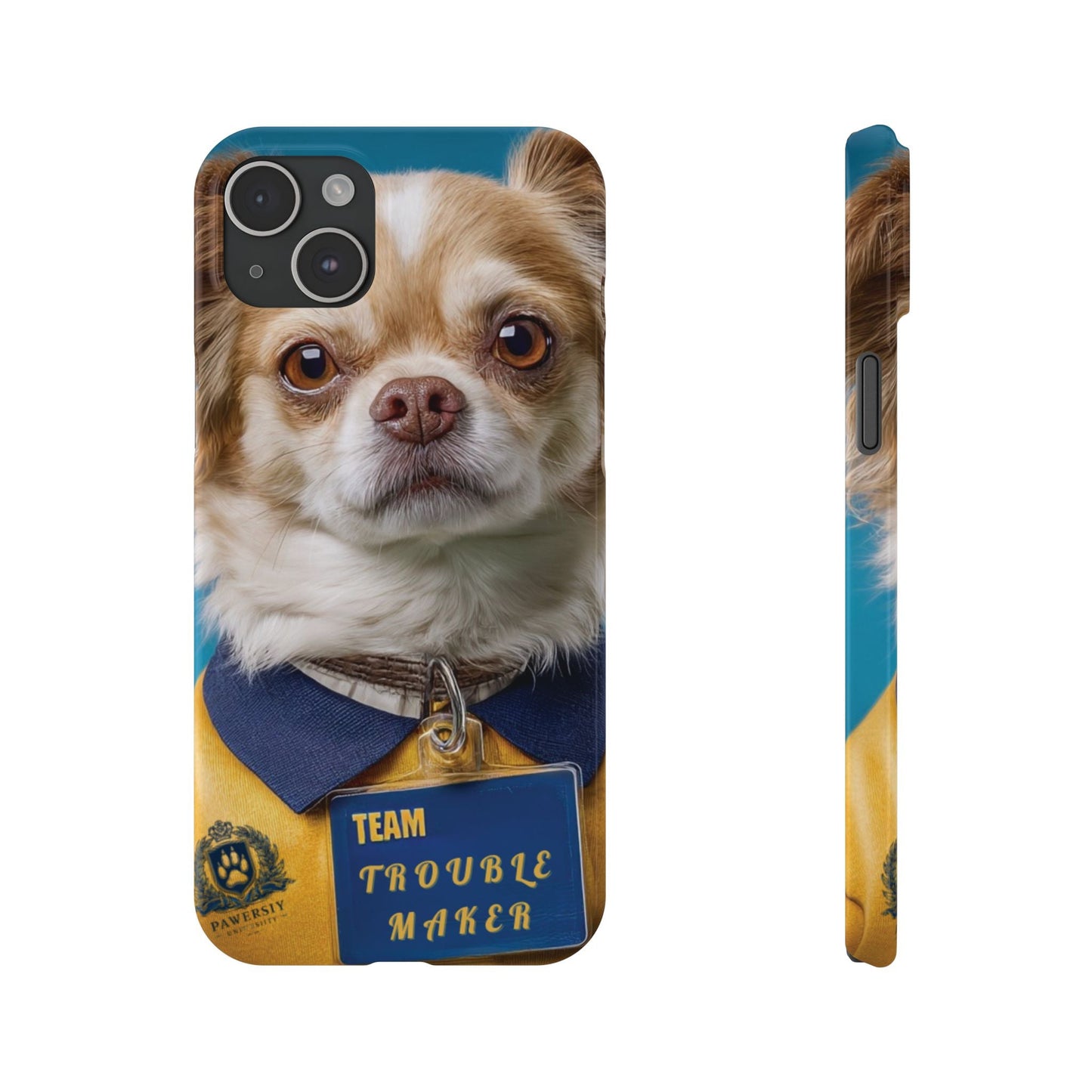 Personalized Pet Phone Case - Team Jersey Department | Upload Your Pet Photo & Name