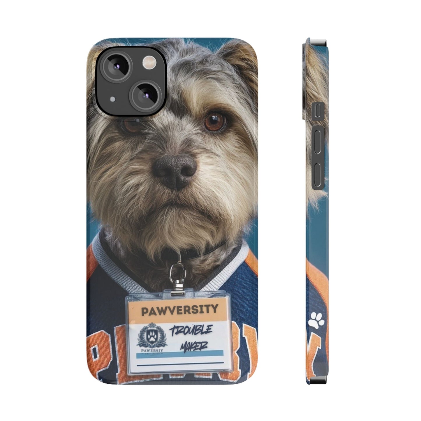 Personalized Pet Phone Case - Team Jersey Department | Upload Your Pet Photo & Name