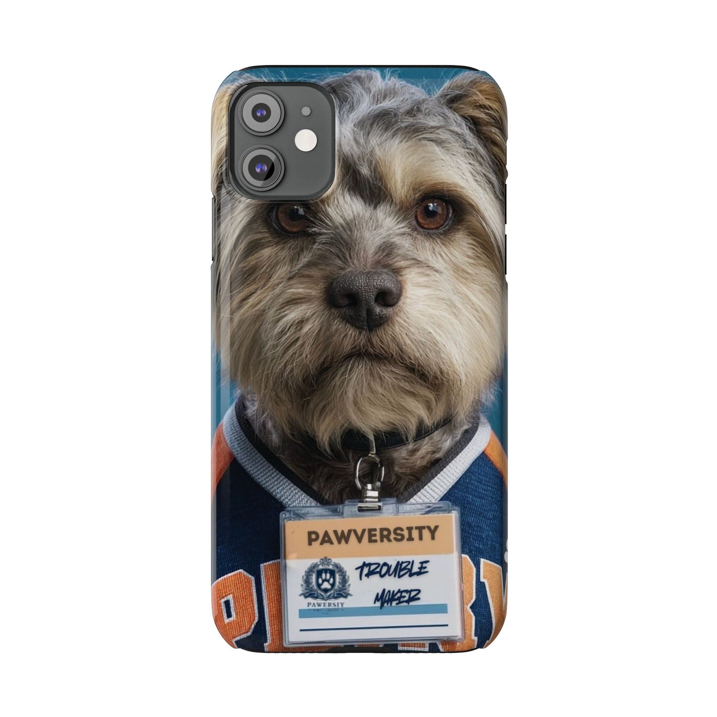 Personalized Pet Phone Case - Team Jersey Department | Upload Your Pet Photo & Name