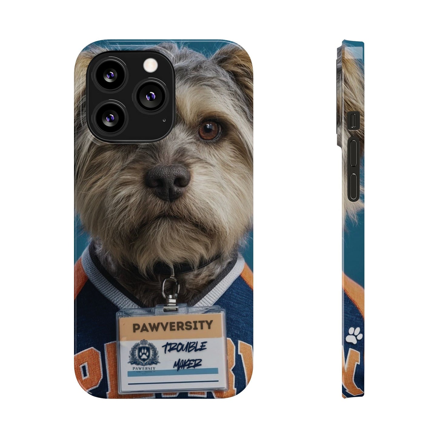 Personalized Pet Phone Case - Team Jersey Department | Upload Your Pet Photo & Name