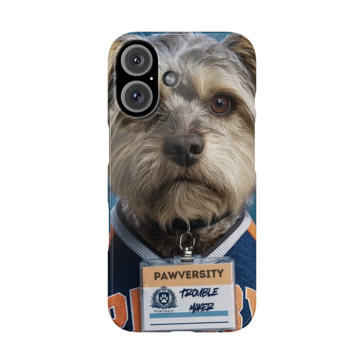 Personalized Pet Phone Case - Team Jersey Department | Upload Your Pet Photo & Name