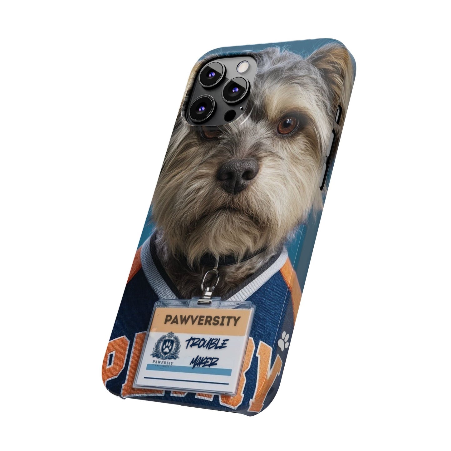 Personalized Pet Phone Case - Team Jersey Department | Upload Your Pet Photo & Name