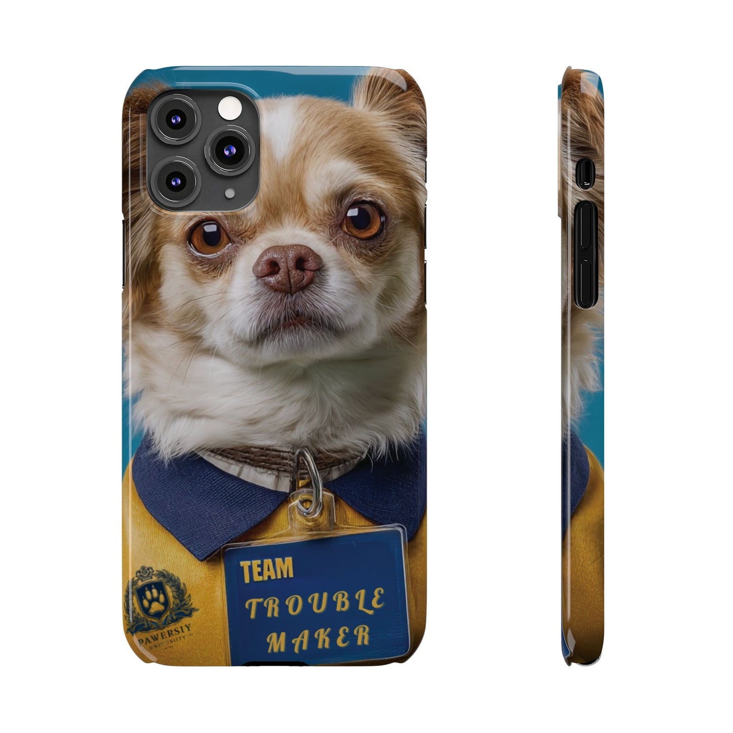 Personalized Pet Phone Case - Team Jersey Department | Upload Your Pet Photo & Name