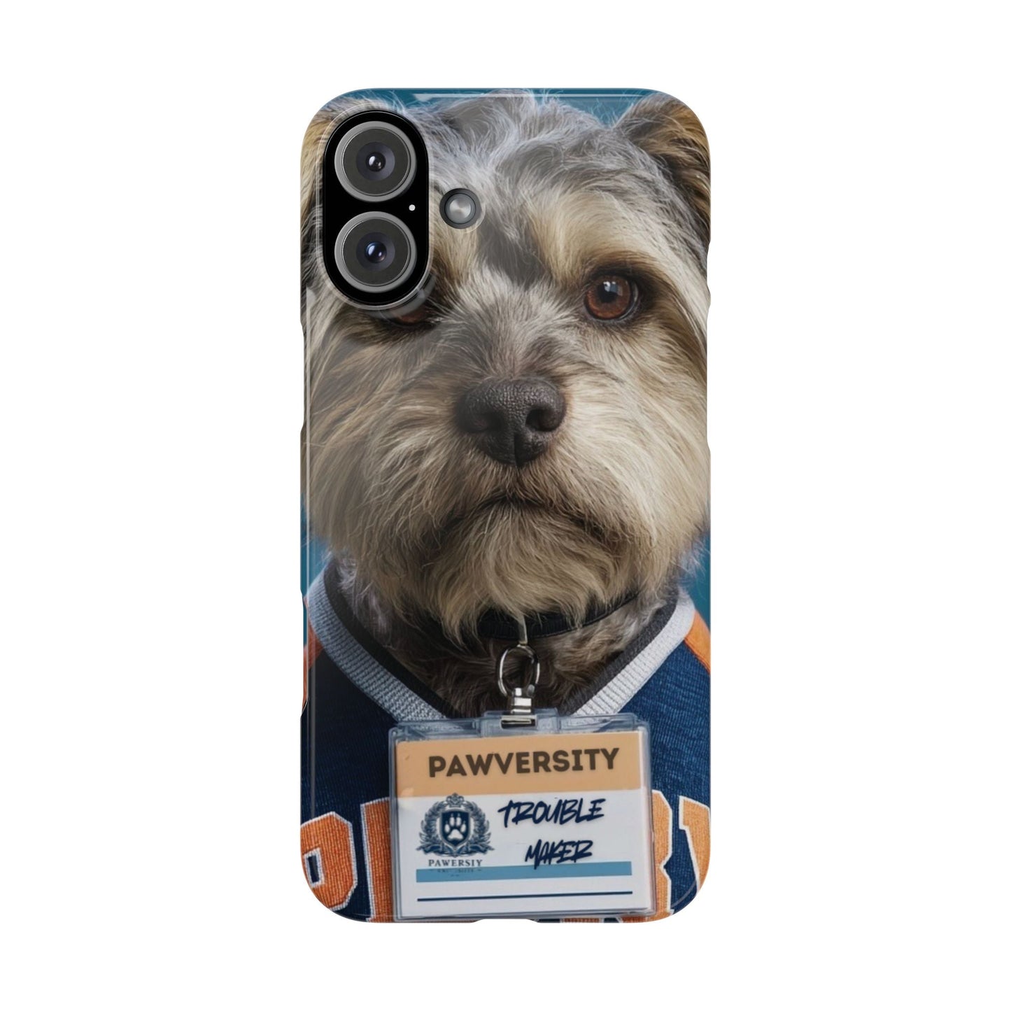 Personalized Pet Phone Case - Team Jersey Department | Upload Your Pet Photo & Name