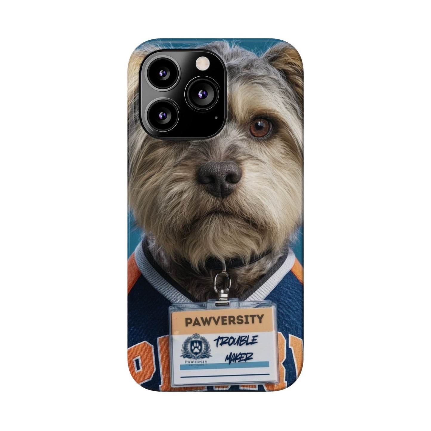 Personalized Pet Phone Case - Team Jersey Department | Upload Your Pet Photo & Name