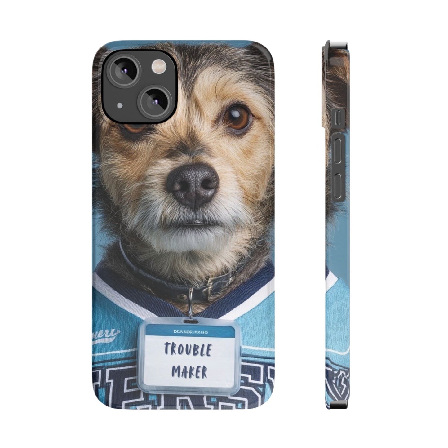 Personalized Pet Phone Case - Team Jersey Department | Upload Your Pet Photo & Name