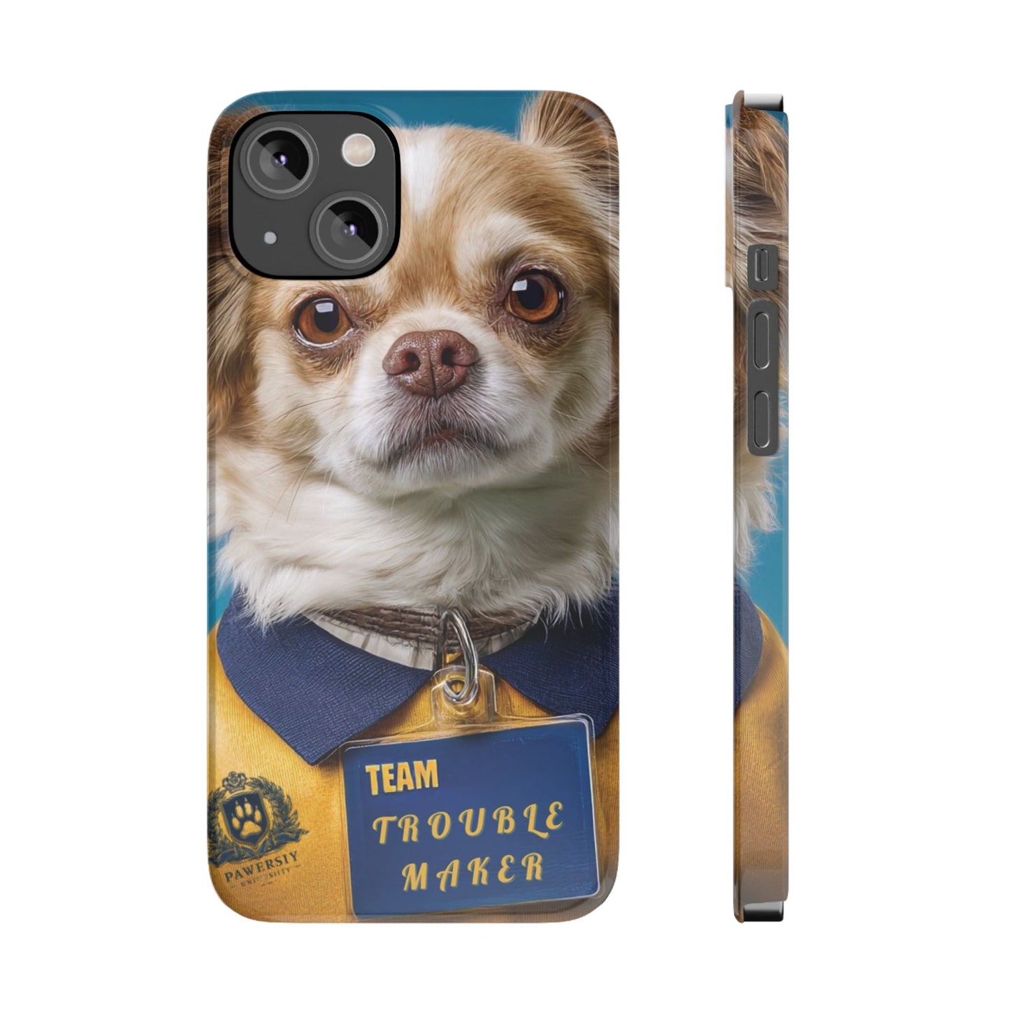 Personalized Pet Phone Case - Team Jersey Department | Upload Your Pet Photo & Name
