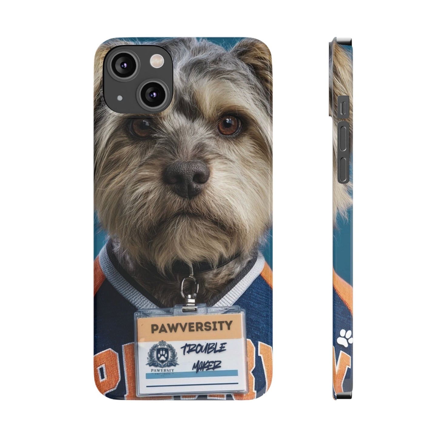 Personalized Pet Phone Case - Team Jersey Department | Upload Your Pet Photo & Name