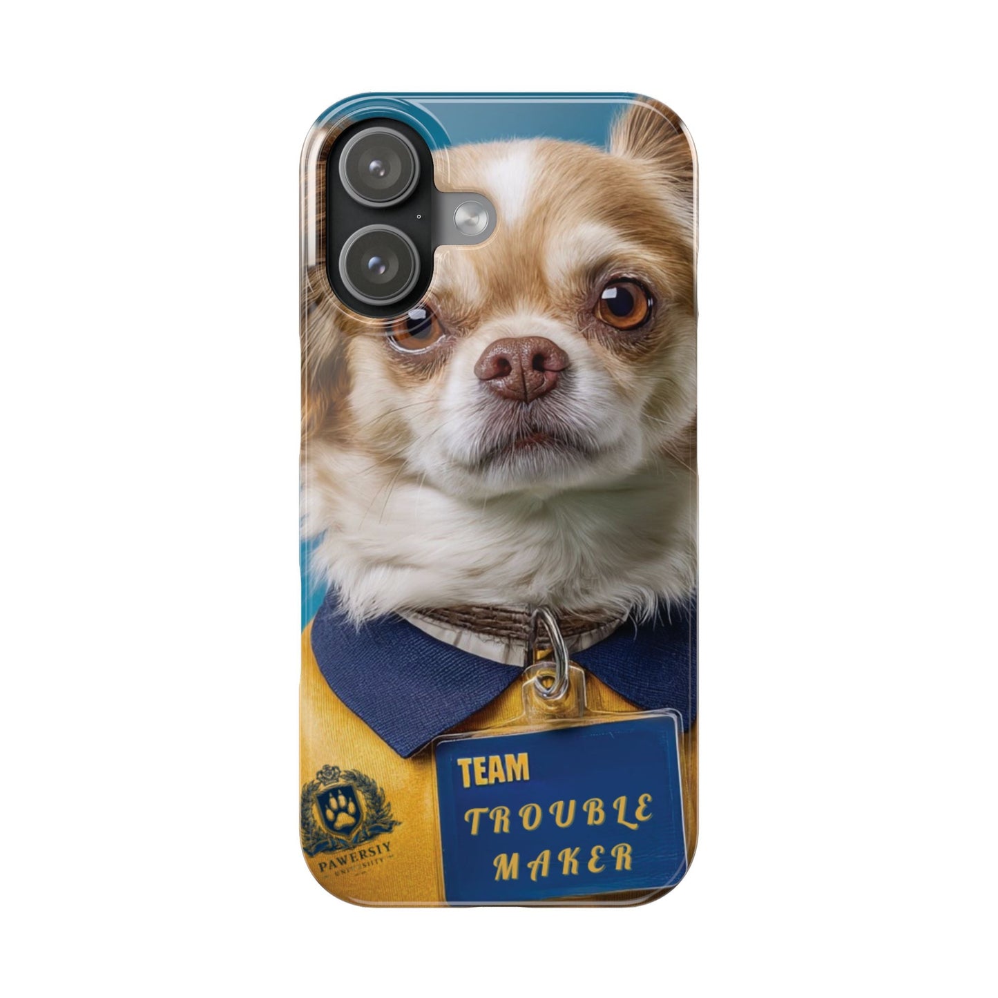 Personalized Pet Phone Case - Team Jersey Department | Upload Your Pet Photo & Name