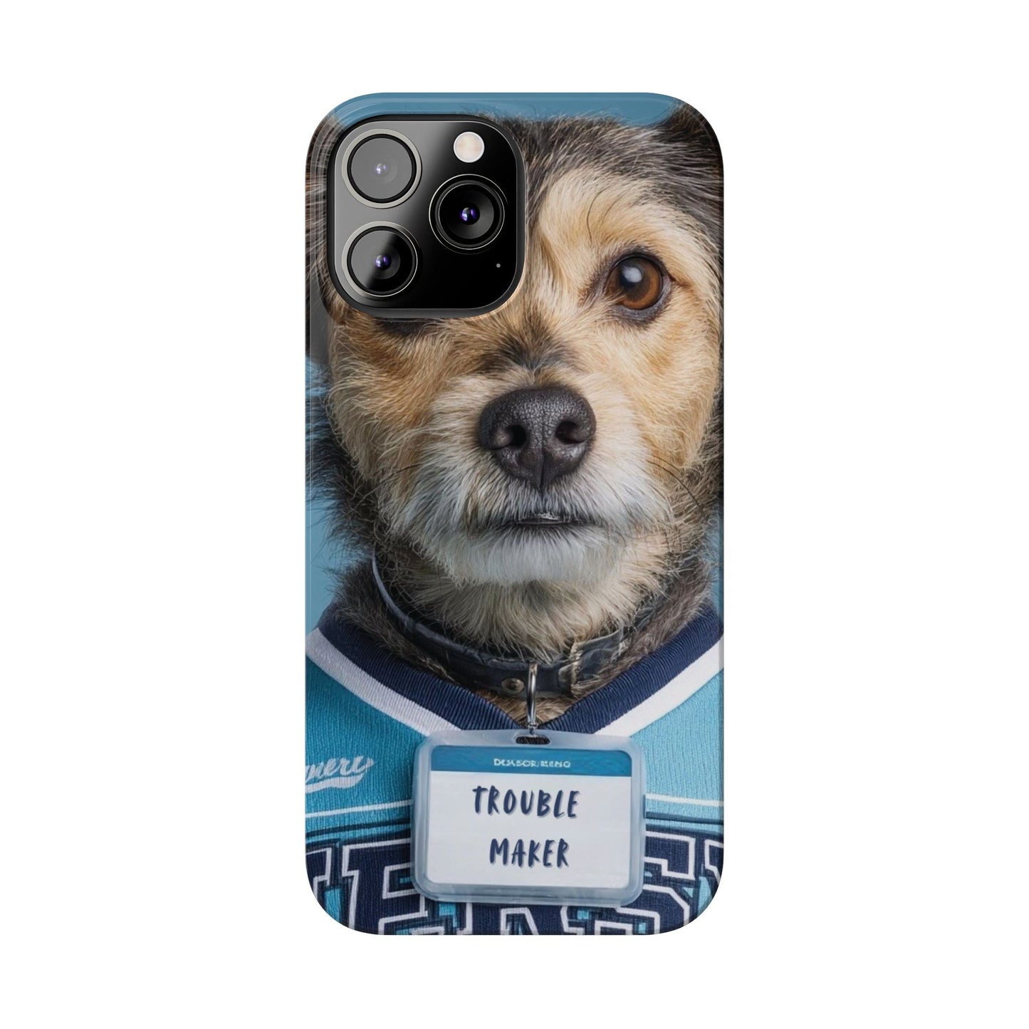 Personalized Pet Phone Case - Team Jersey Department | Upload Your Pet Photo & Name