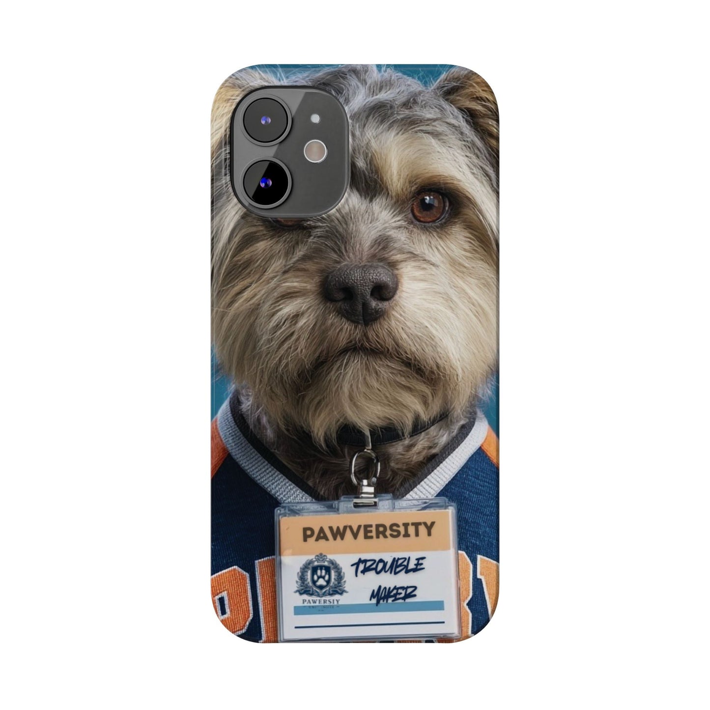 Personalized Pet Phone Case - Team Jersey Department | Upload Your Pet Photo & Name