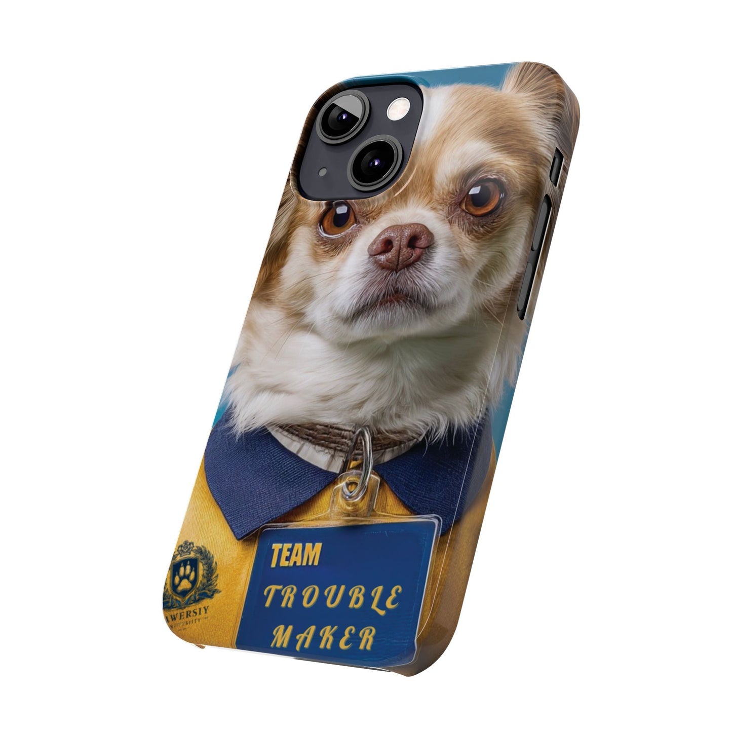 Personalized Pet Phone Case - Team Jersey Department | Upload Your Pet Photo & Name