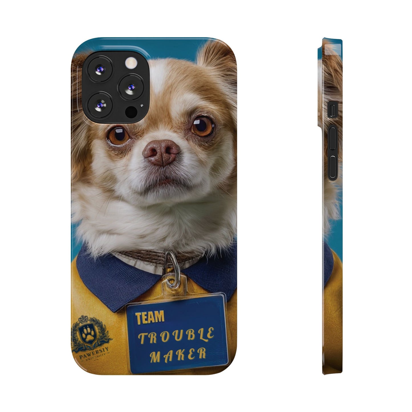 Personalized Pet Phone Case - Team Jersey Department | Upload Your Pet Photo & Name