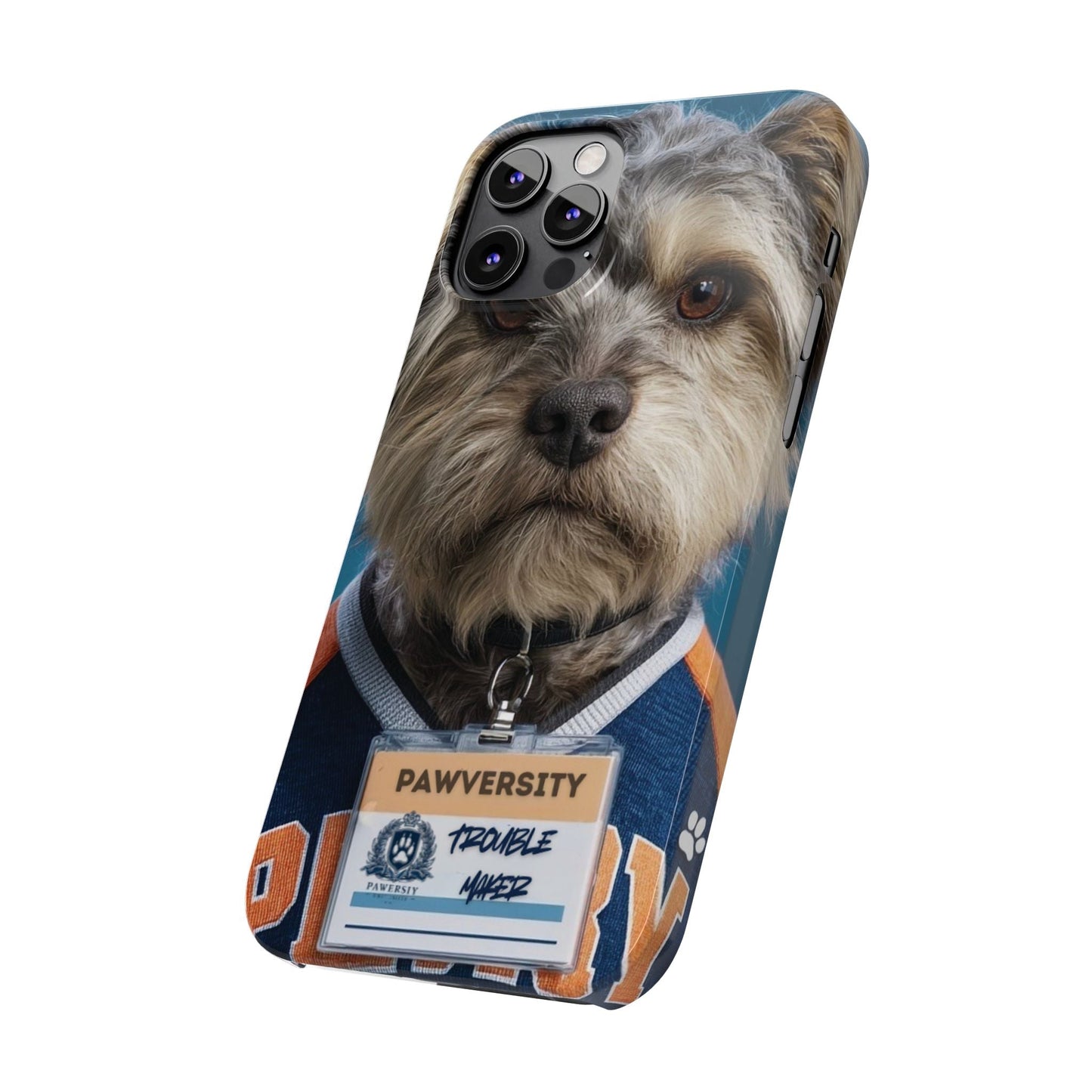 Personalized Pet Phone Case - Team Jersey Department | Upload Your Pet Photo & Name