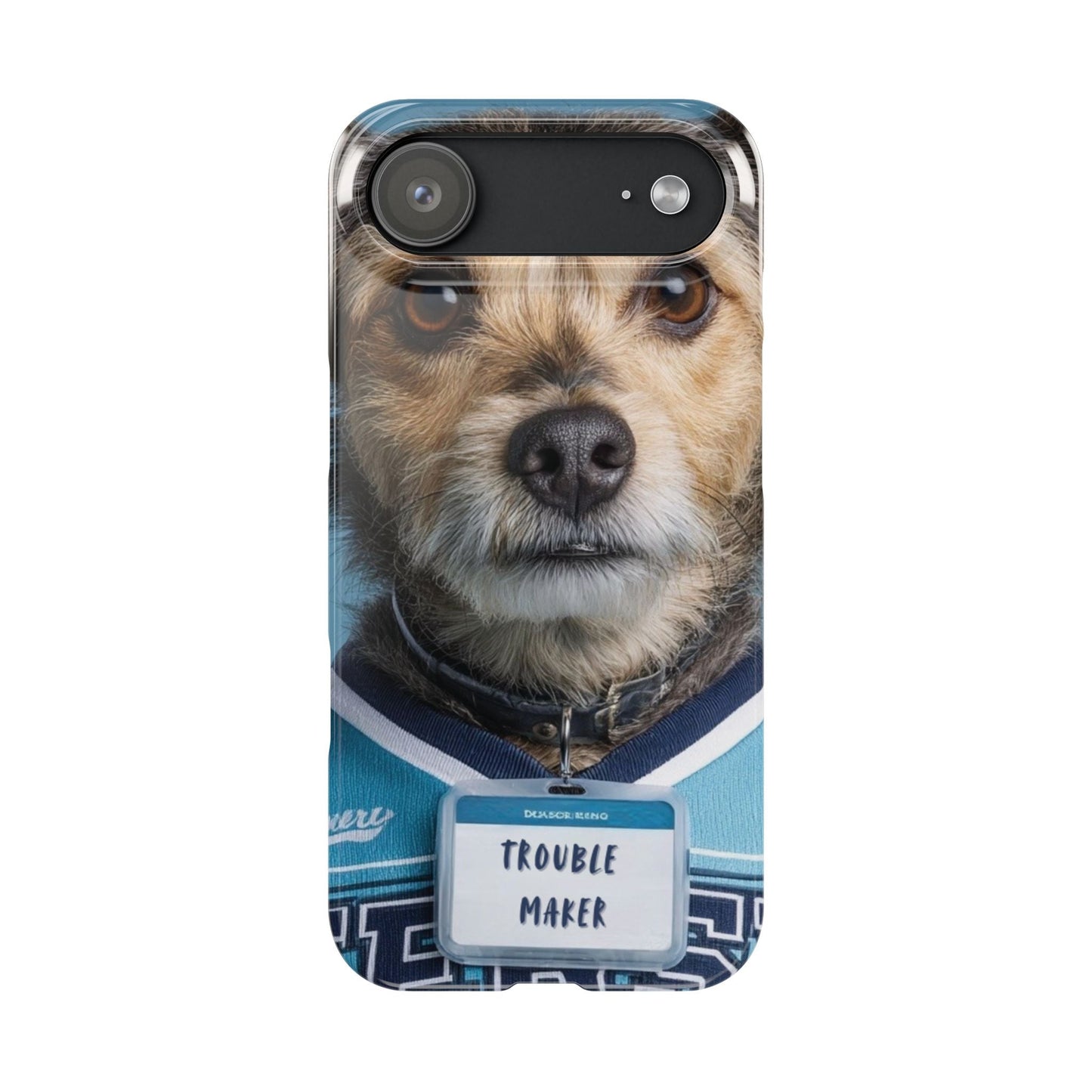 Personalized Pet Phone Case - Team Jersey Department | Upload Your Pet Photo & Name