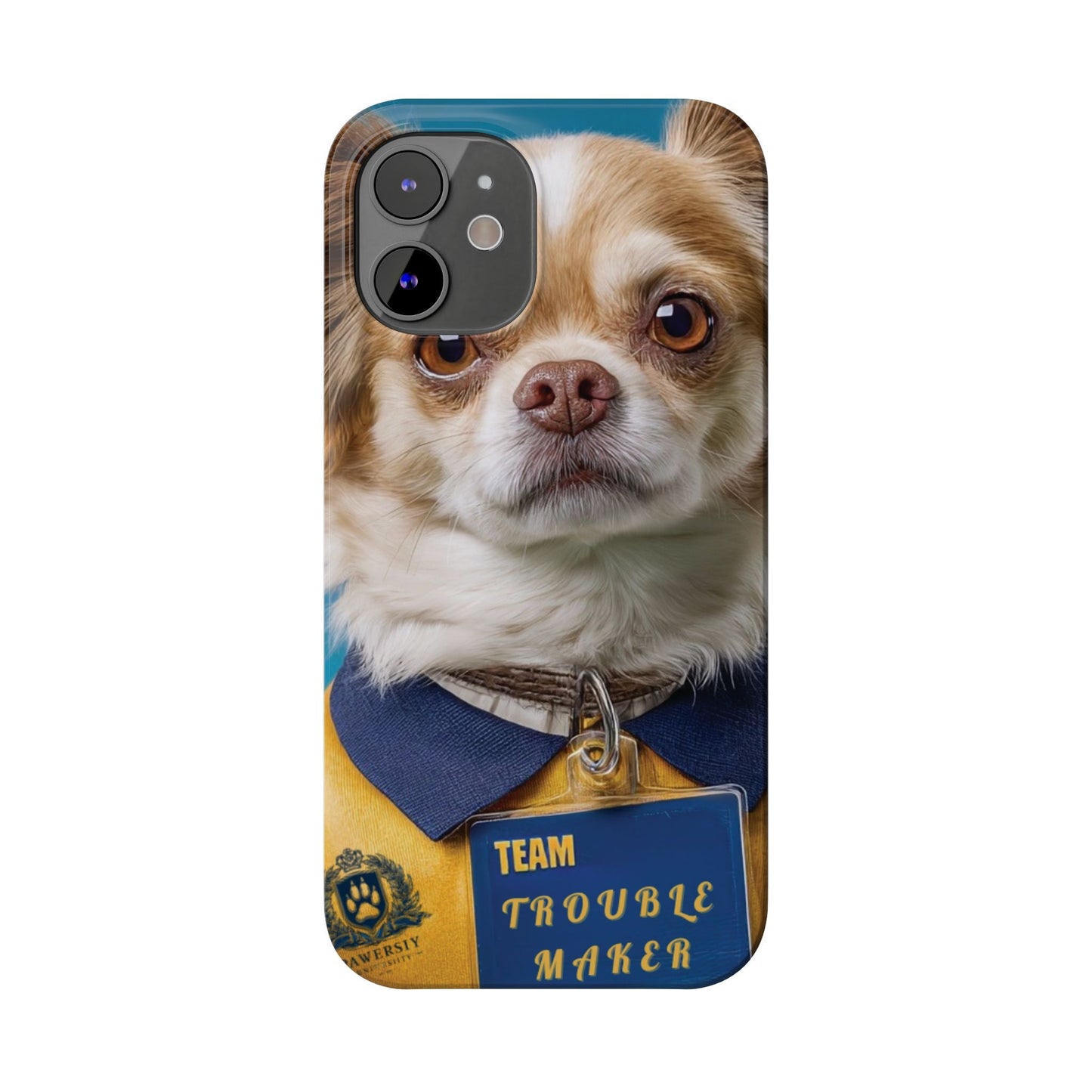 Personalized Pet Phone Case - Team Jersey Department | Upload Your Pet Photo & Name