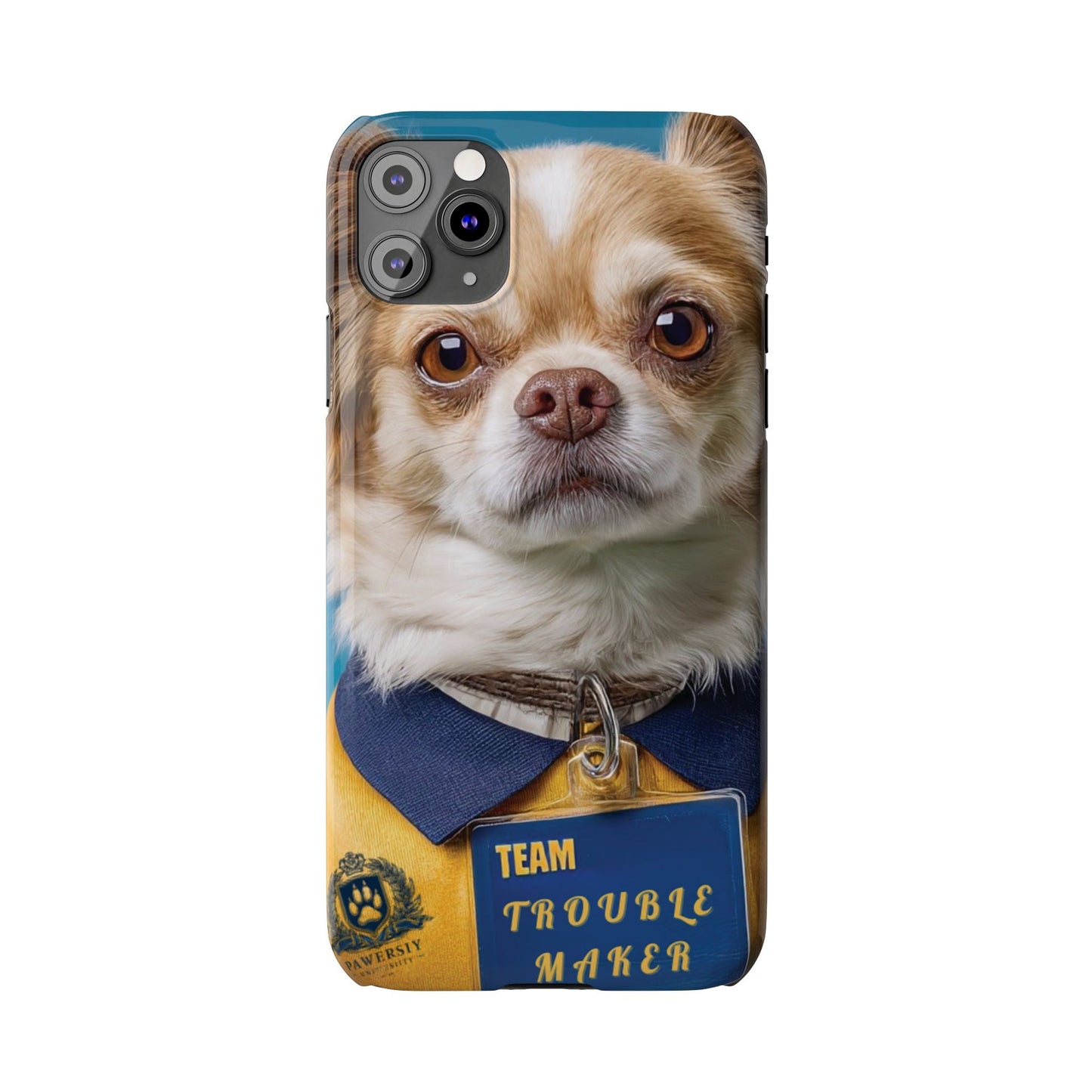 Personalized Pet Phone Case - Team Jersey Department | Upload Your Pet Photo & Name