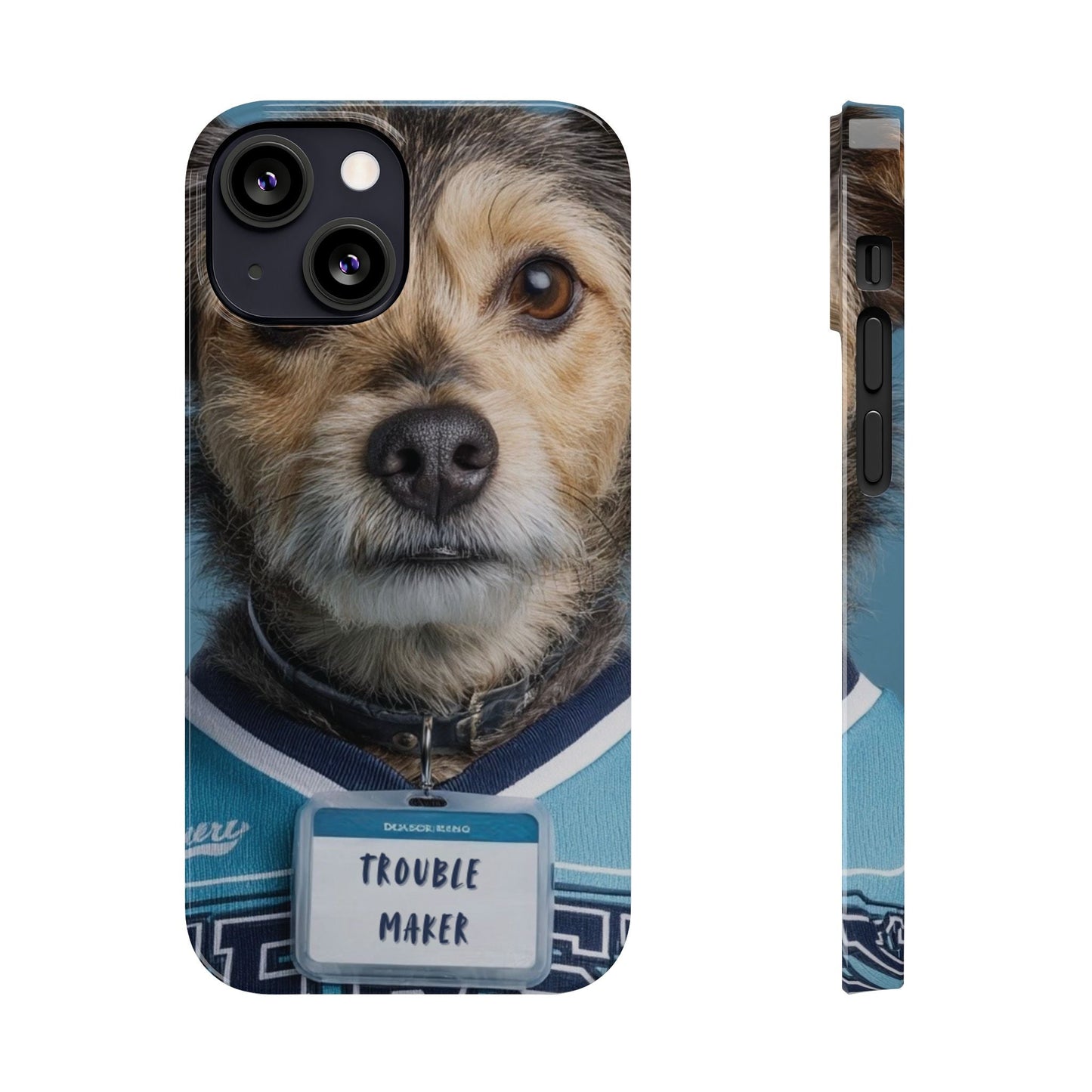 Personalized Pet Phone Case - Team Jersey Department | Upload Your Pet Photo & Name