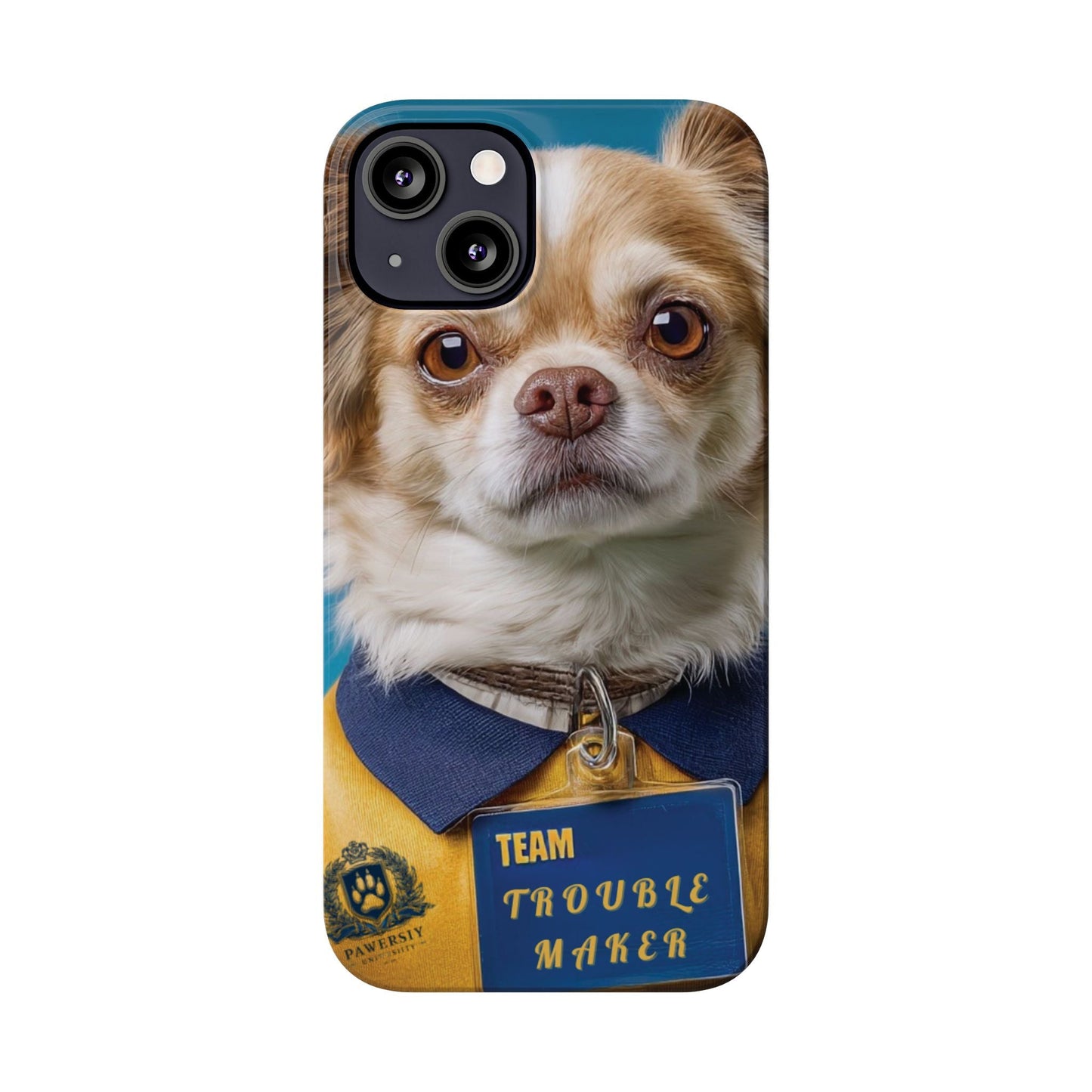 Personalized Pet Phone Case - Team Jersey Department | Upload Your Pet Photo & Name