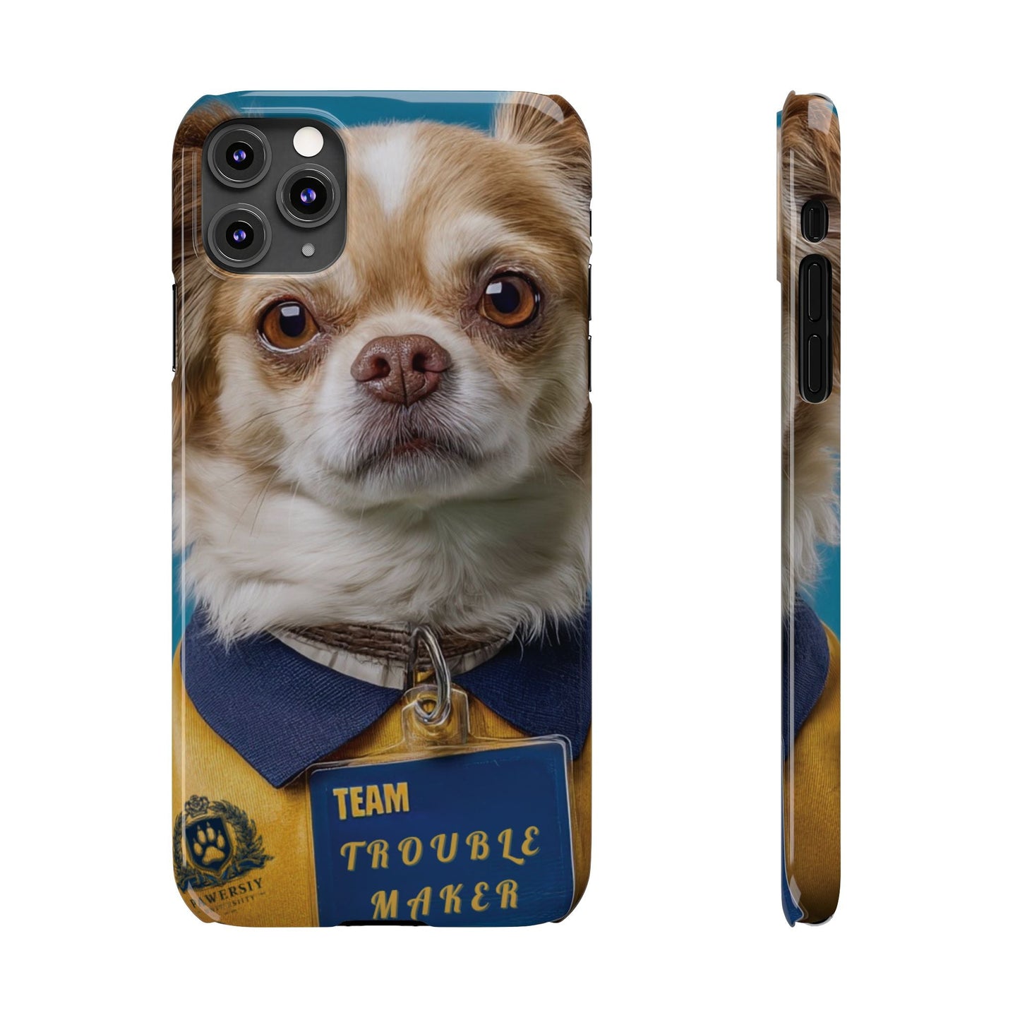 Personalized Pet Phone Case - Team Jersey Department | Upload Your Pet Photo & Name