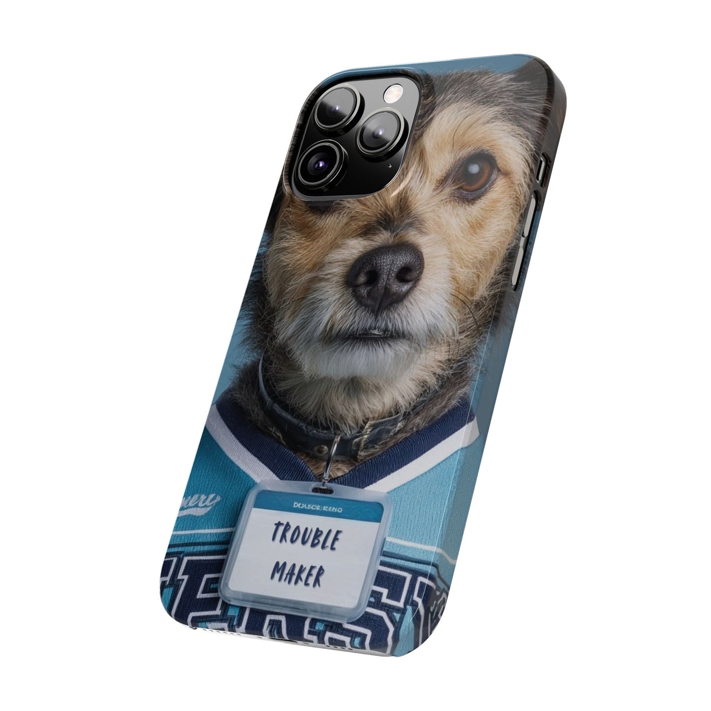 Personalized Pet Phone Case - Team Jersey Department | Upload Your Pet Photo & Name